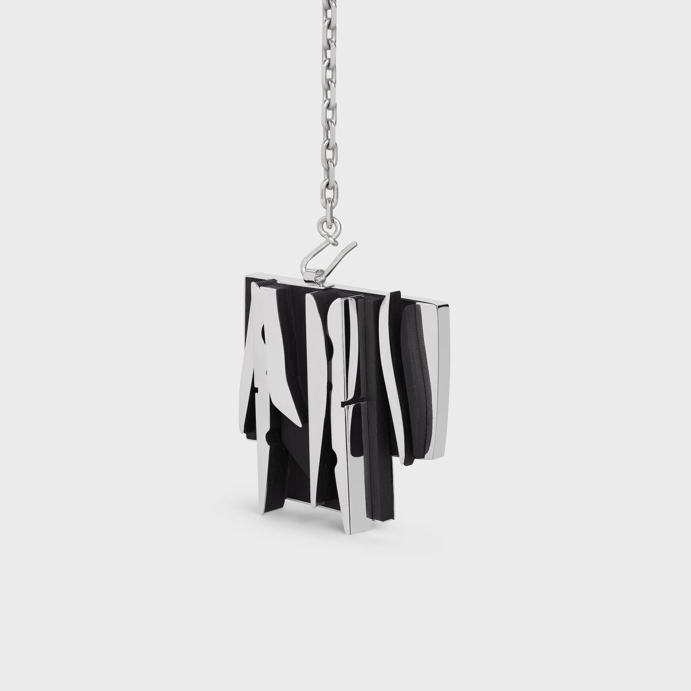Celine Nevelson-projektkedja Sterling silver och ekträ