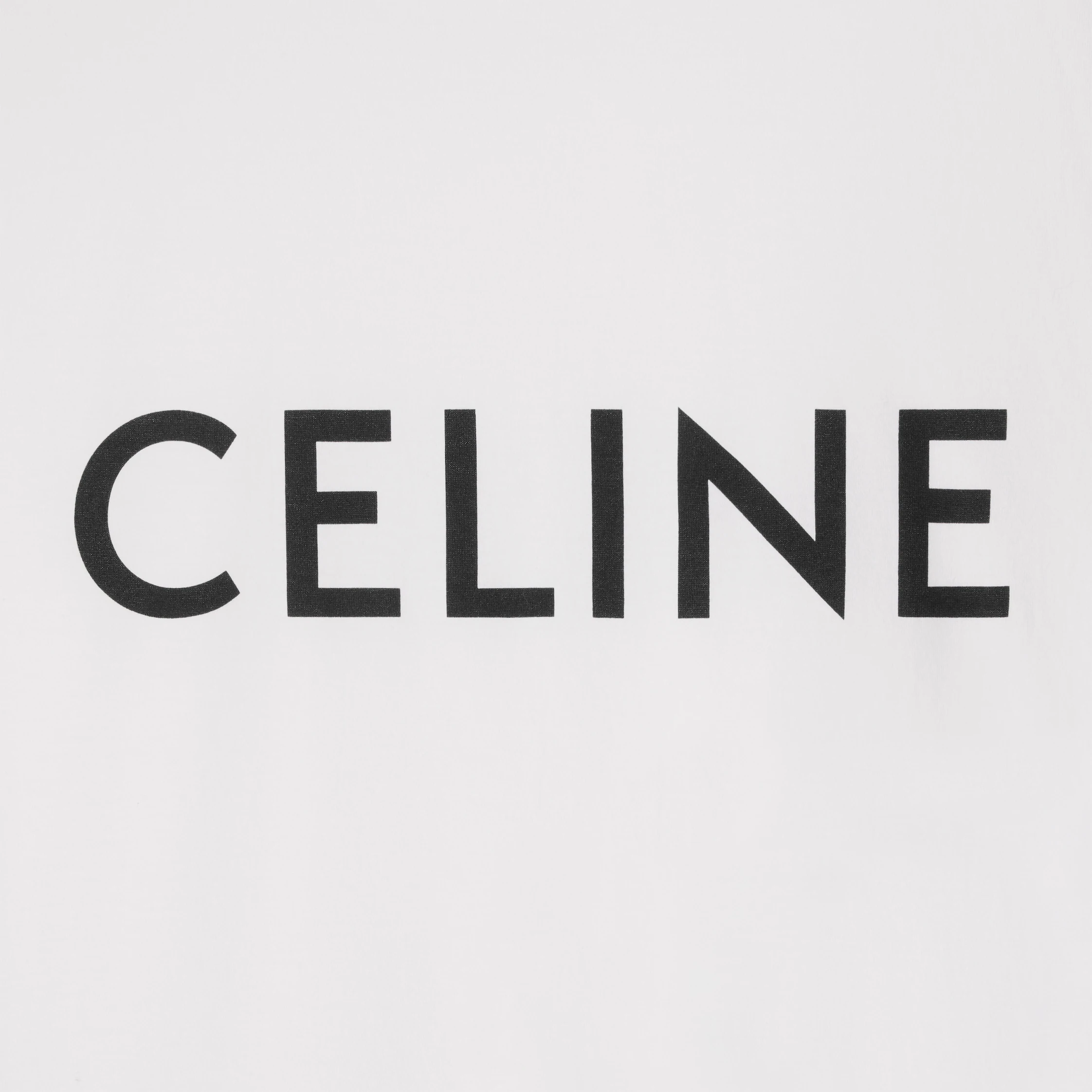 CELINE LÖS T-SHIRT I BOMULLS JERSEY
