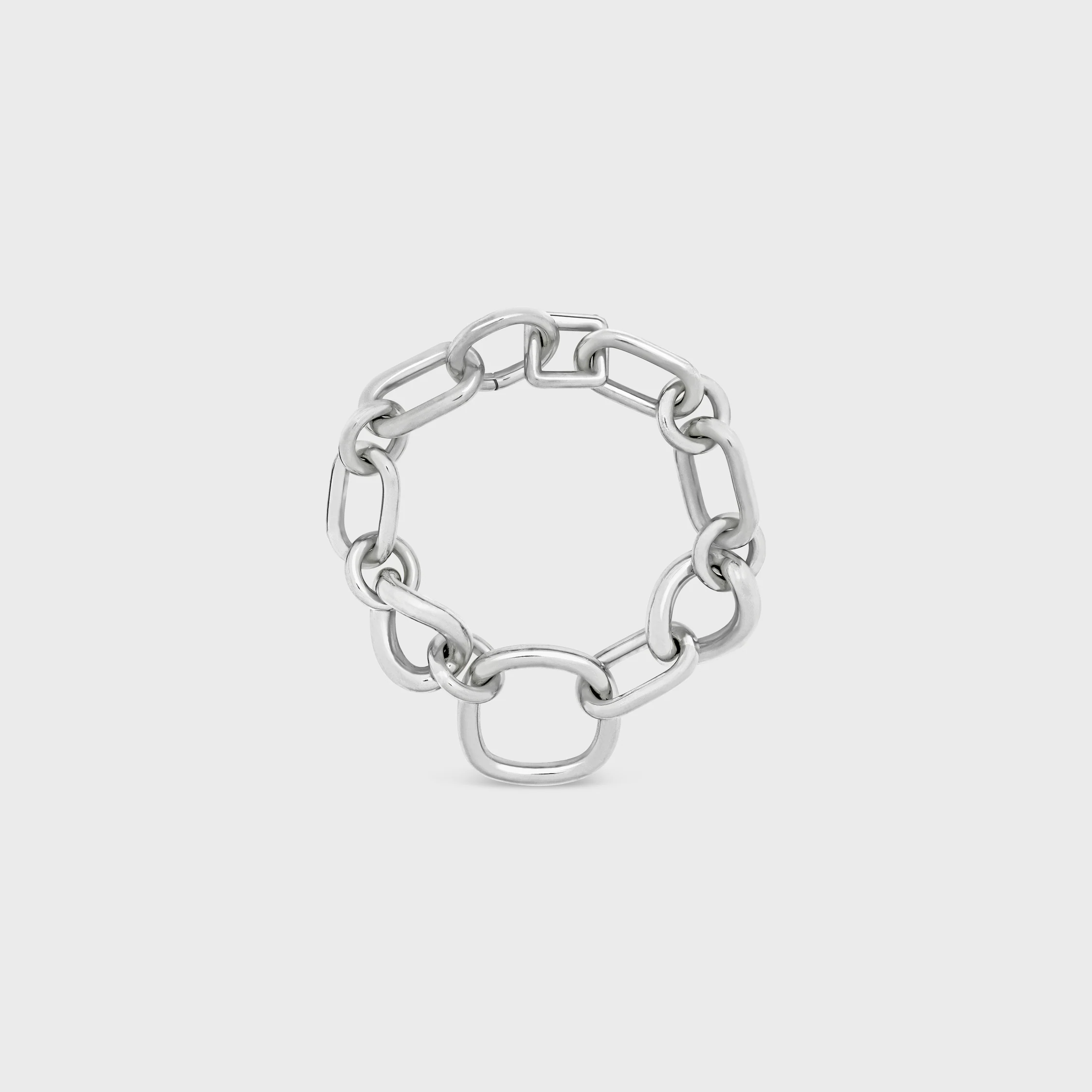 CHARMS MODERN TUNN GOURMETTE I BRONS MED RHODIUMSLAG