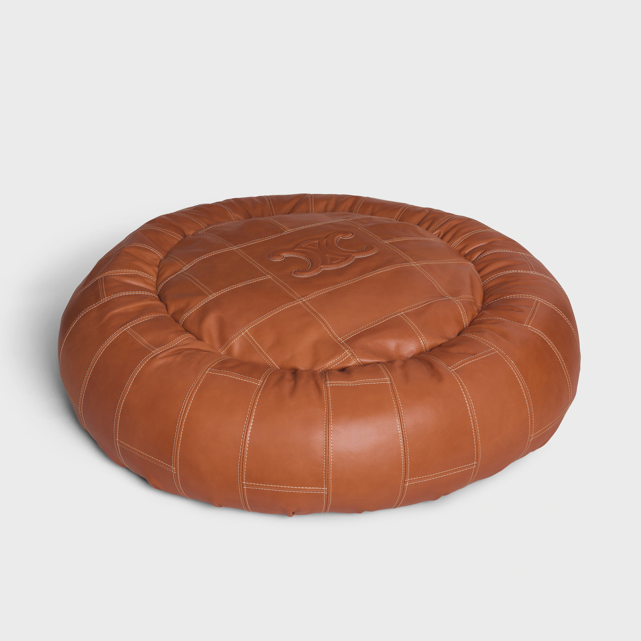 Hundmatras i slät kalvskinn