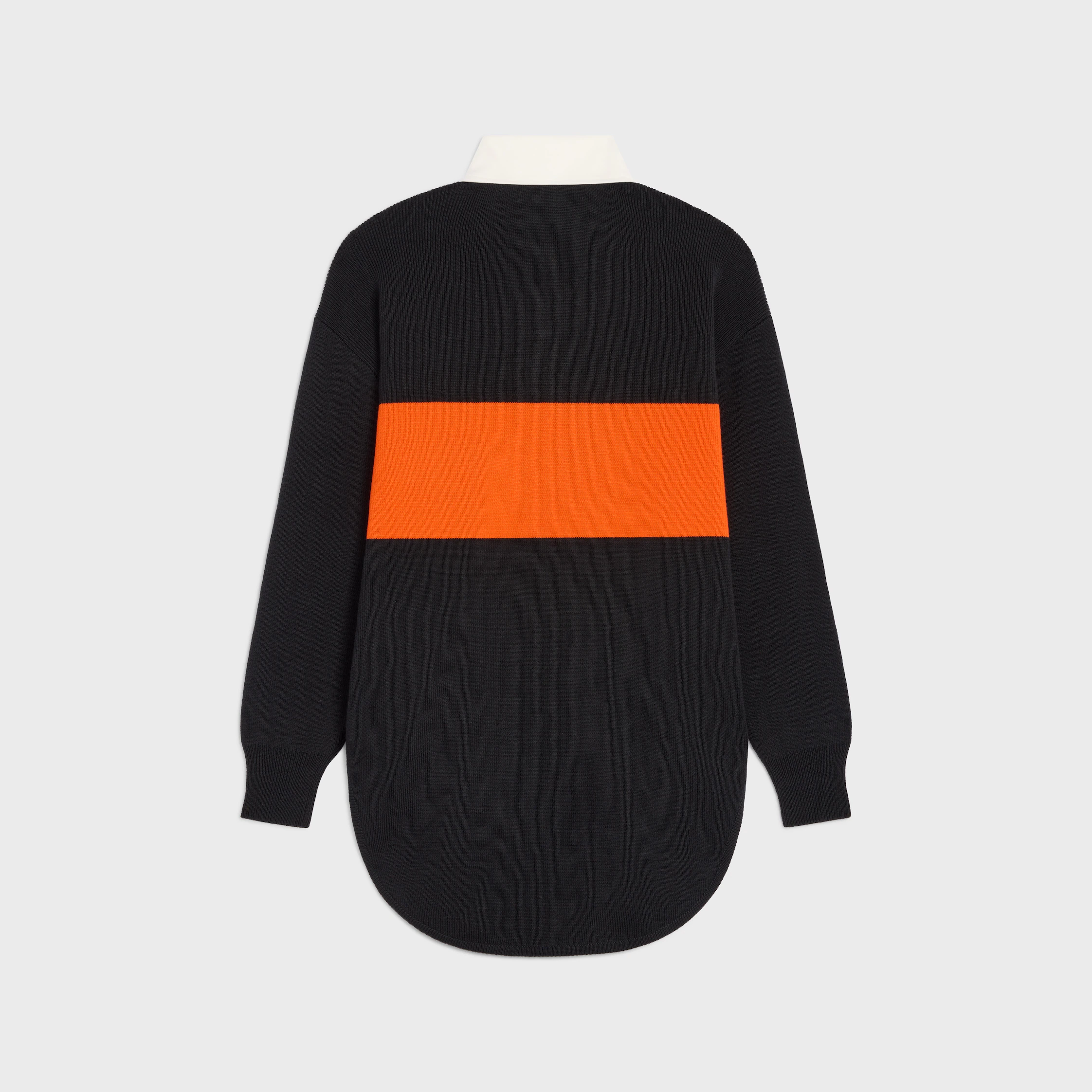 oversized polokofta i ull