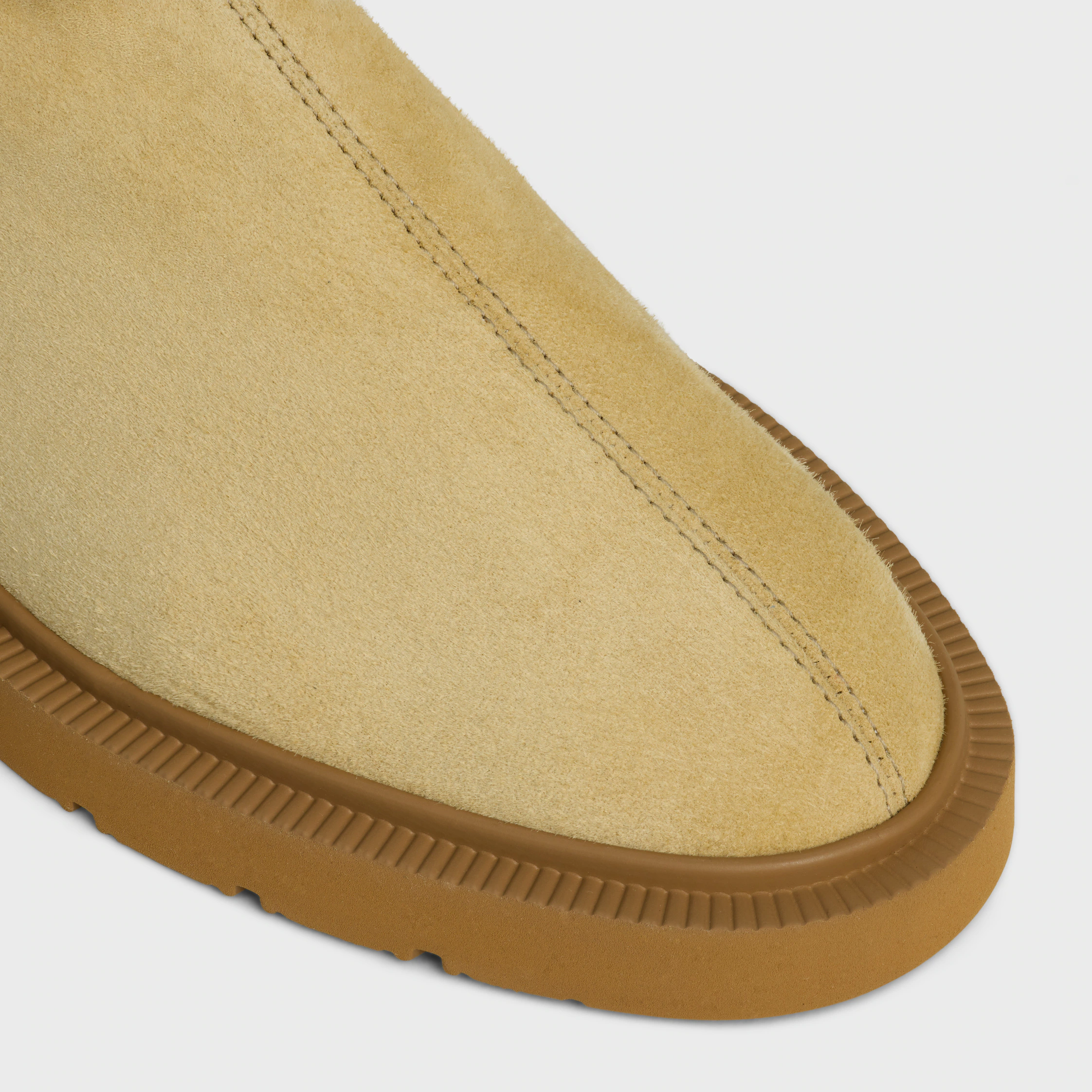 FLOW ZIPPAD STÖVLA I stretchad kudde lambskin