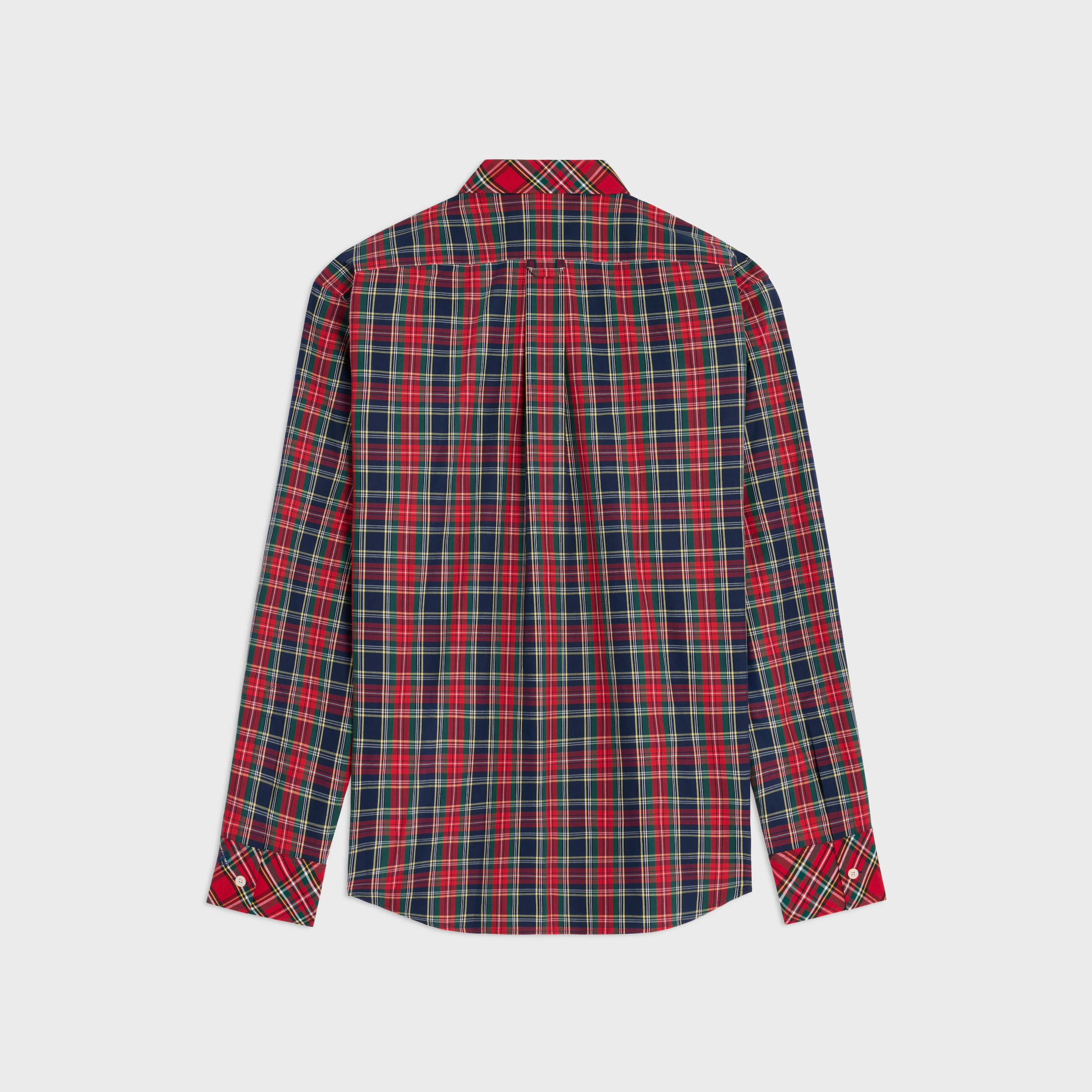 skjorta I TARTAN KOTTON