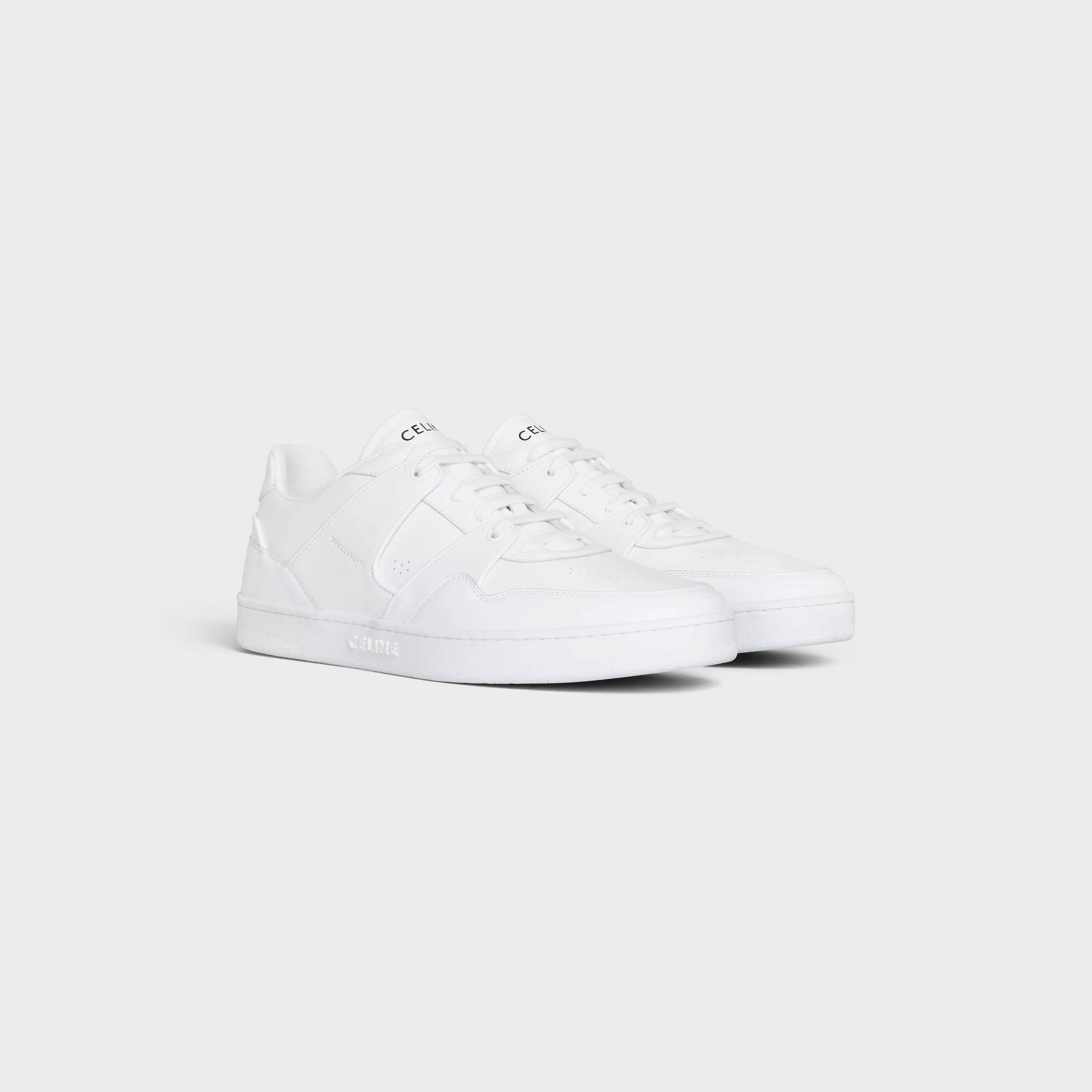 CELINE TRAINER CT-04 LÅG LÄDDE SNEAKER I KALVSKIN