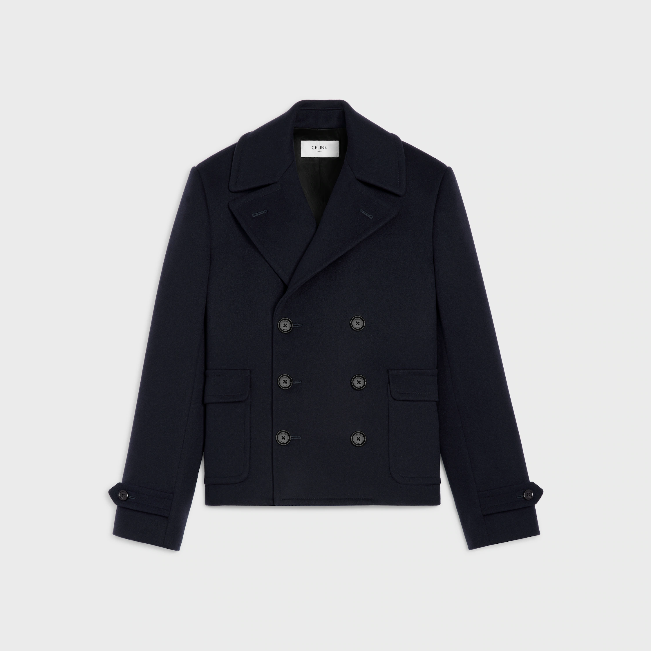peacoat i kammusklätter