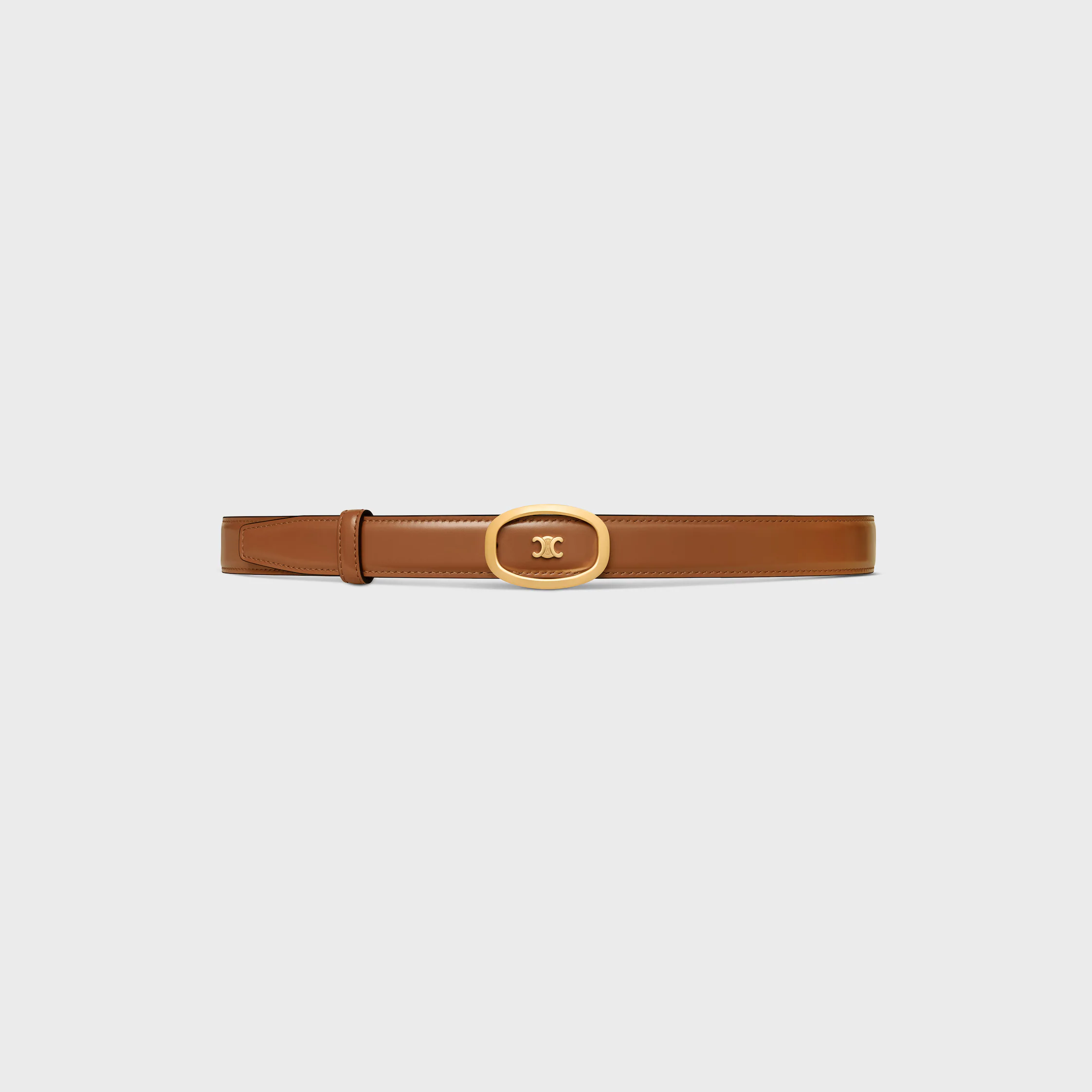 Medium 25 mm vändbar Celine Alix-bälte i TAURILLON