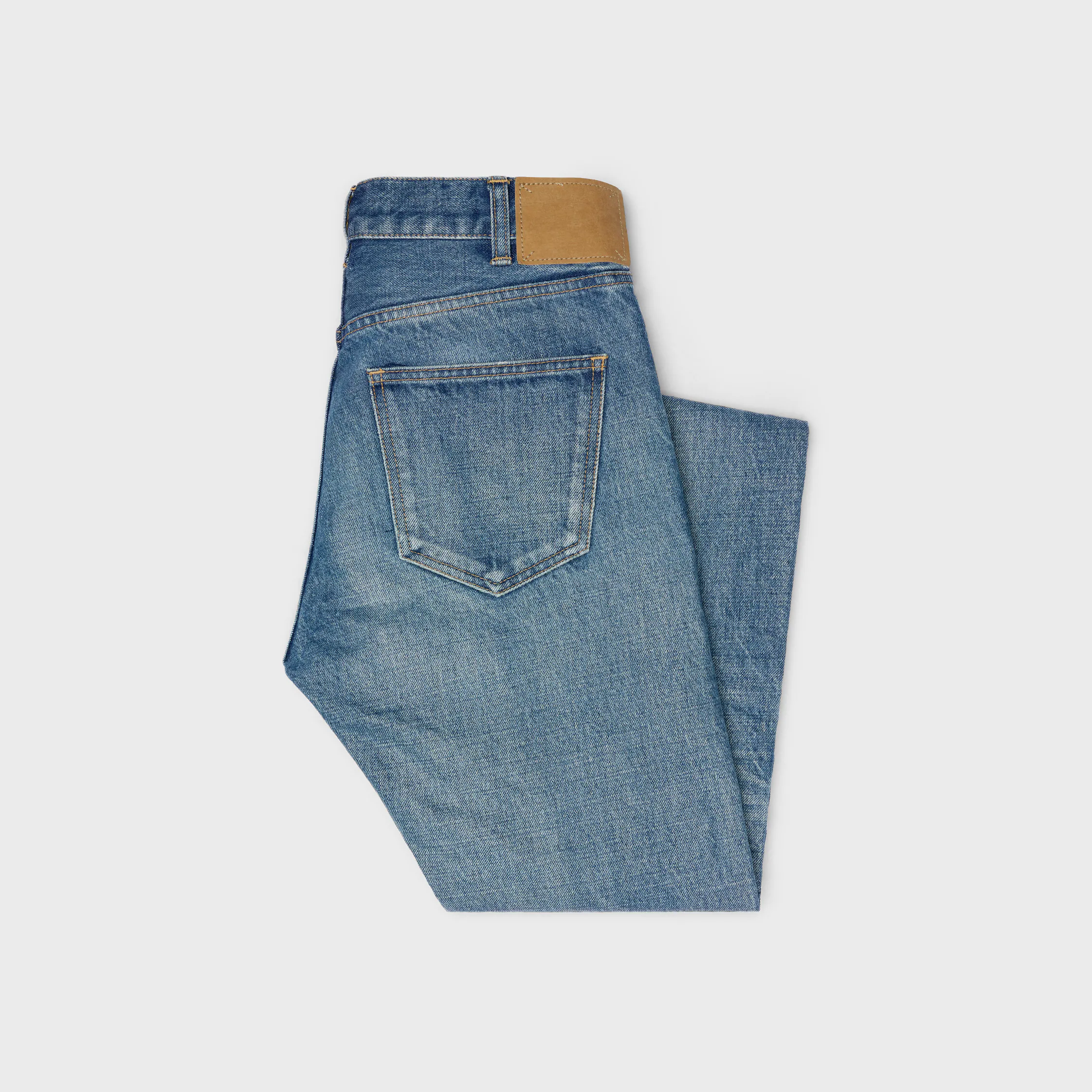 Lou-jeans i bomullsdjung