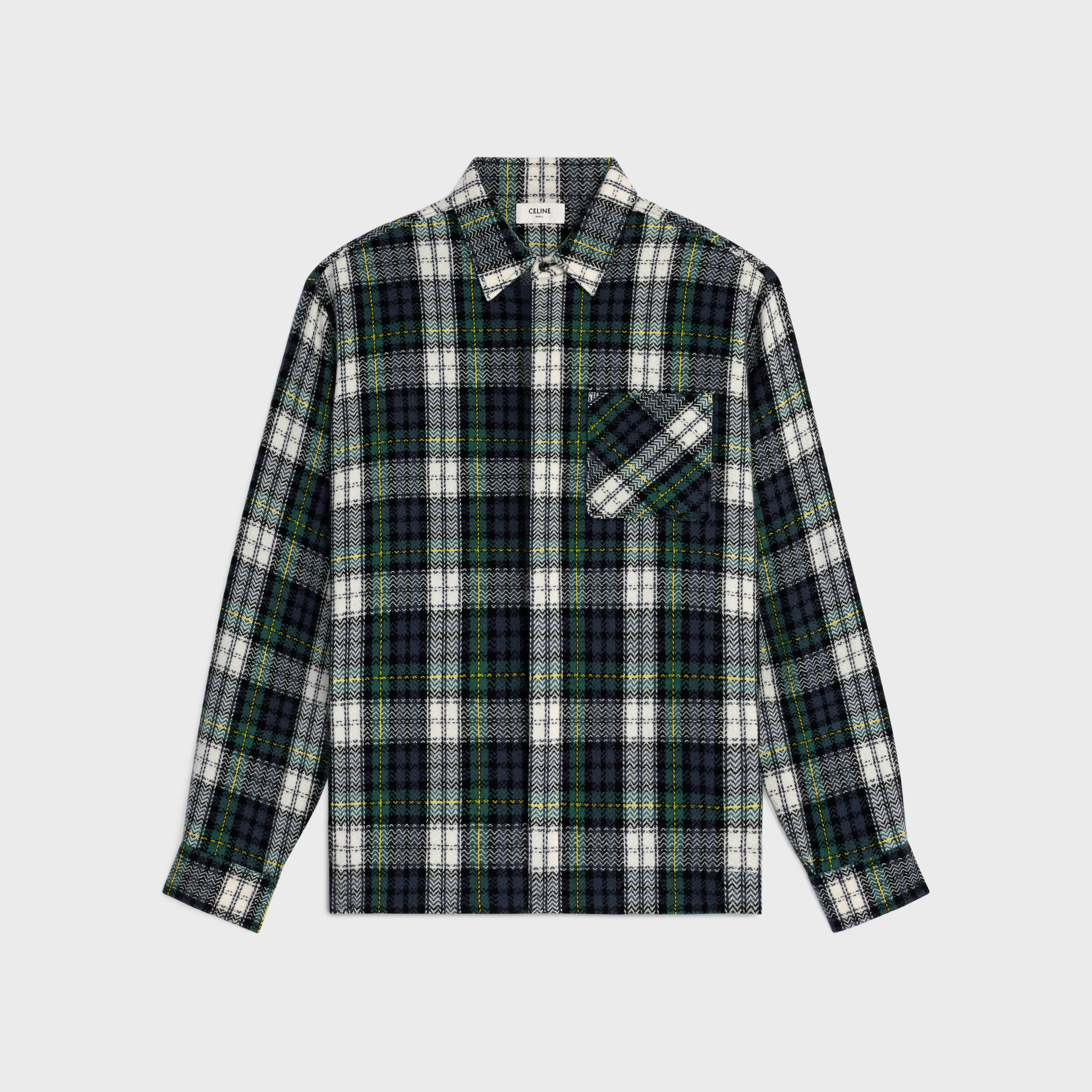 överjacka IN tartan cashmere