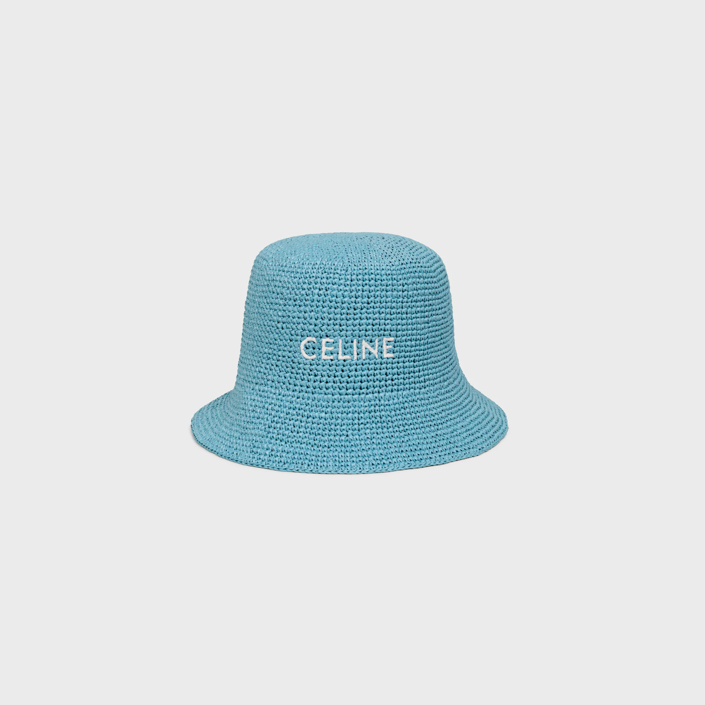 buckethatt i raffia