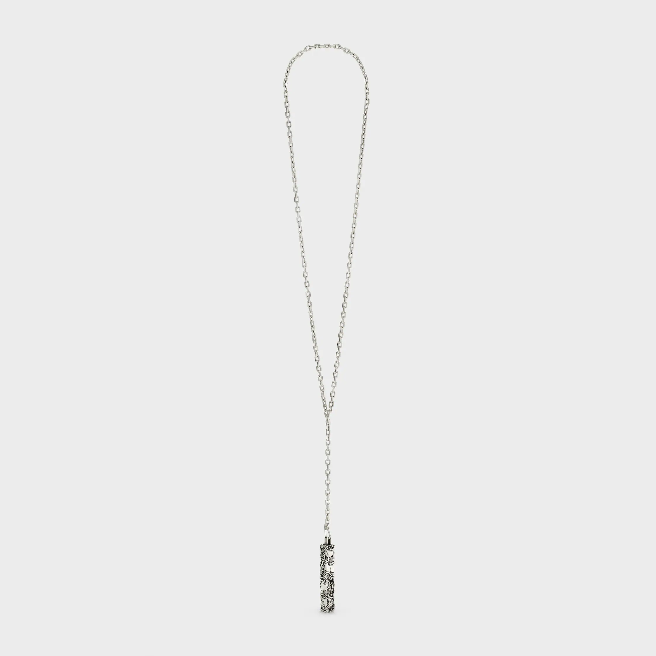 Celine César Project-komprimerad halsband i sterling silver
