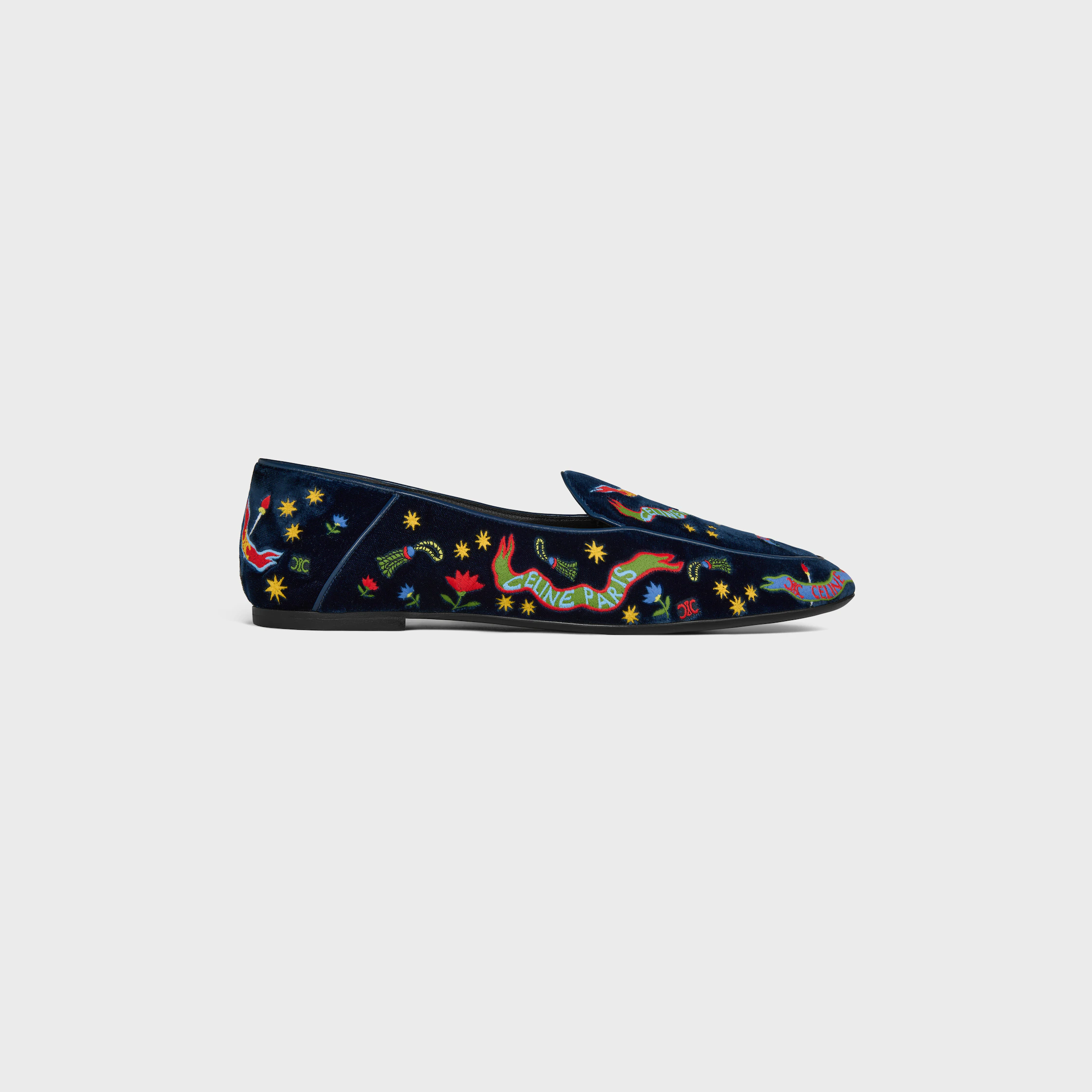 AURA-LOAFER I COLLEGE-EMBROIDERAD VAD