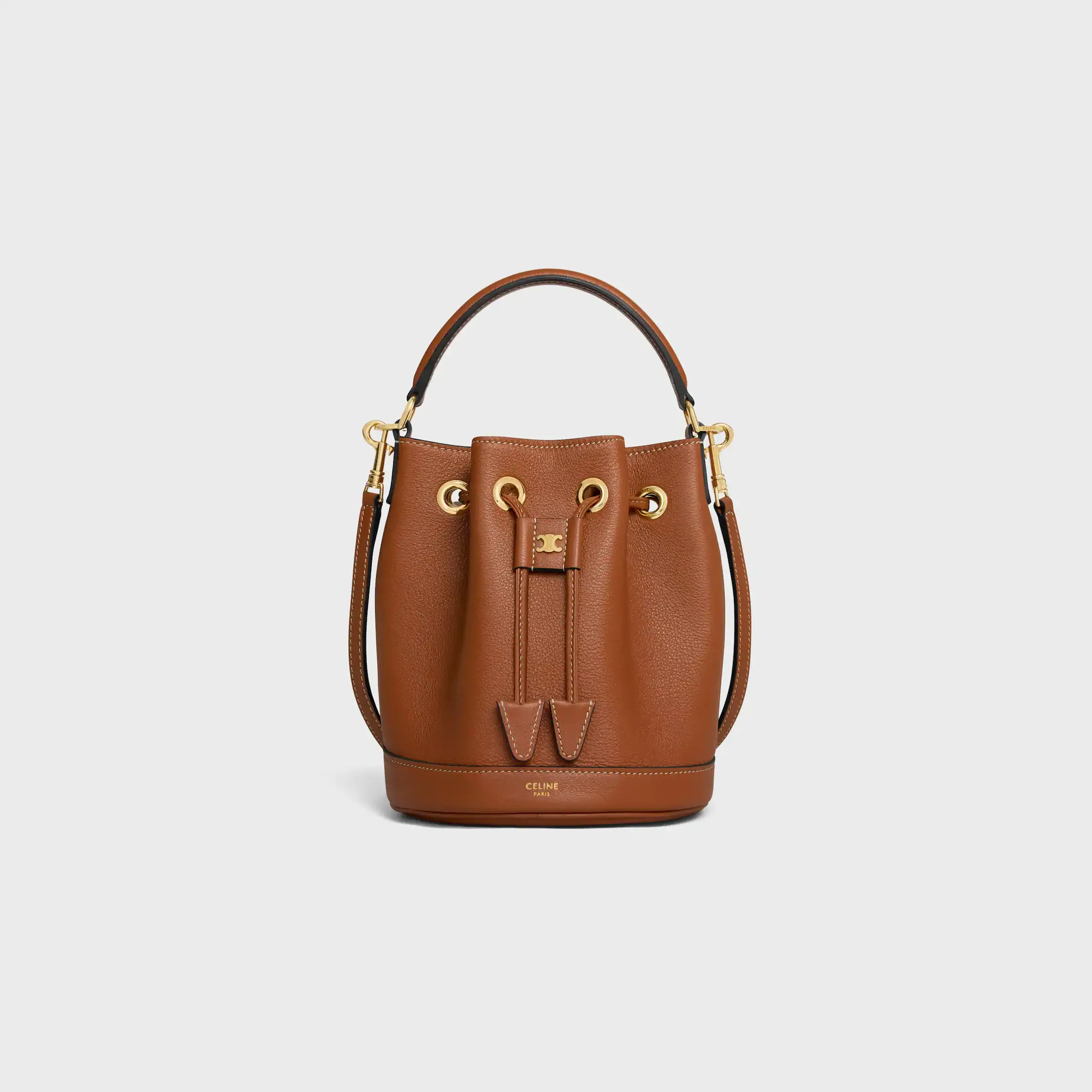 TEEN CLARA BAG I MÖRK GRÄDDAD KALFSLÄDER