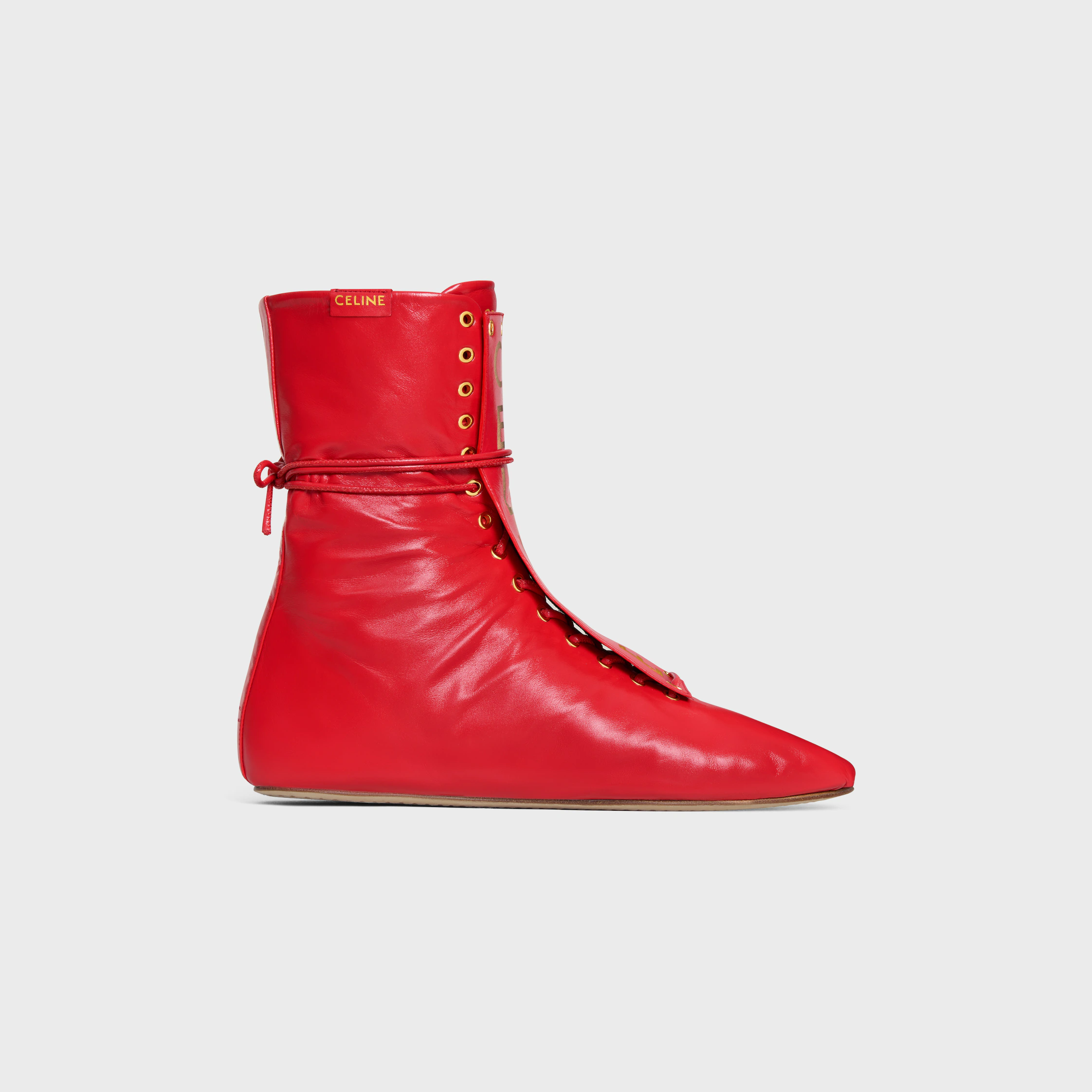 BALLET HIGH - LÄDDBOOT I LAMBSKIN