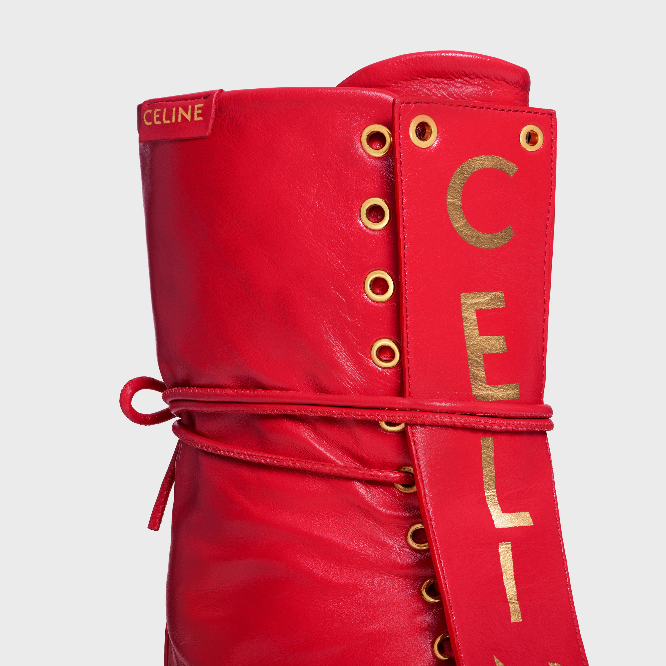 BALLET HIGH - LÄDDBOOT I LAMBSKIN