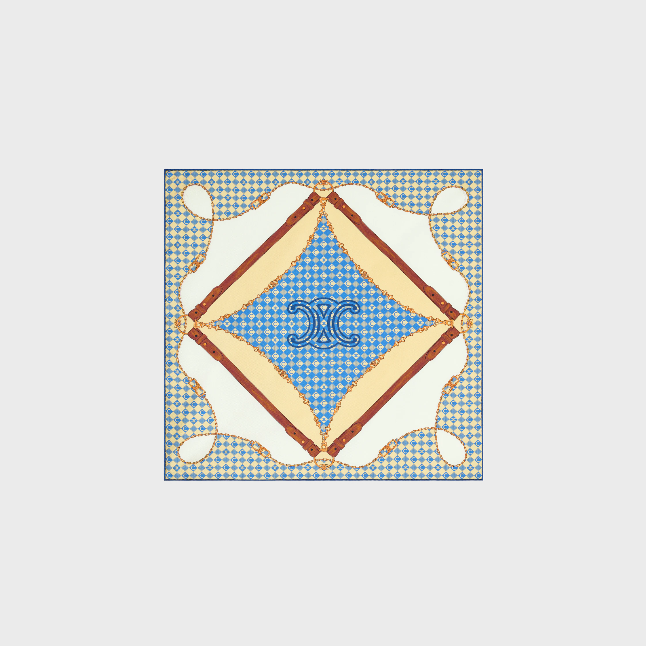 bandana i siden twill