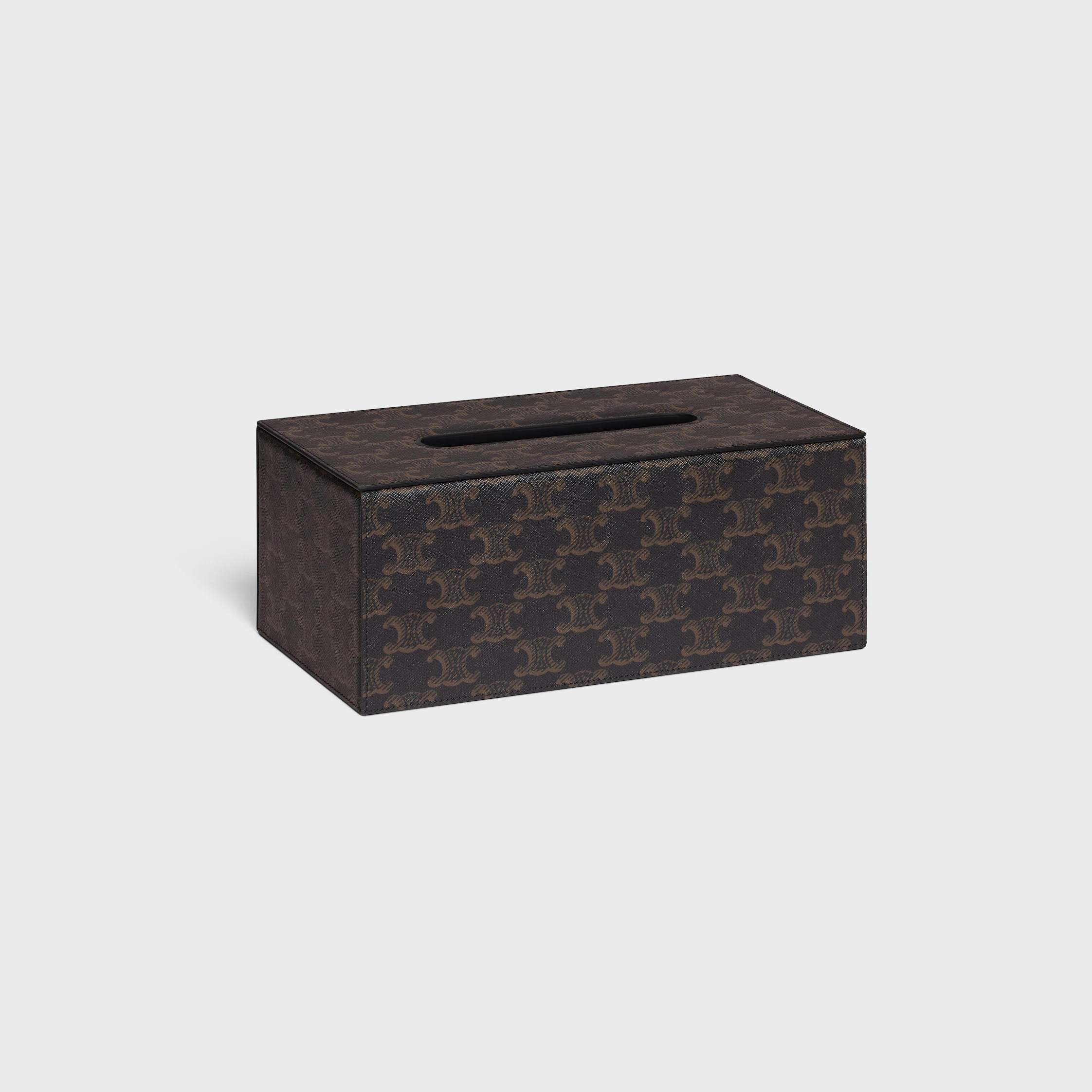 Rektangulär papperslåda i Triomphe Canvas