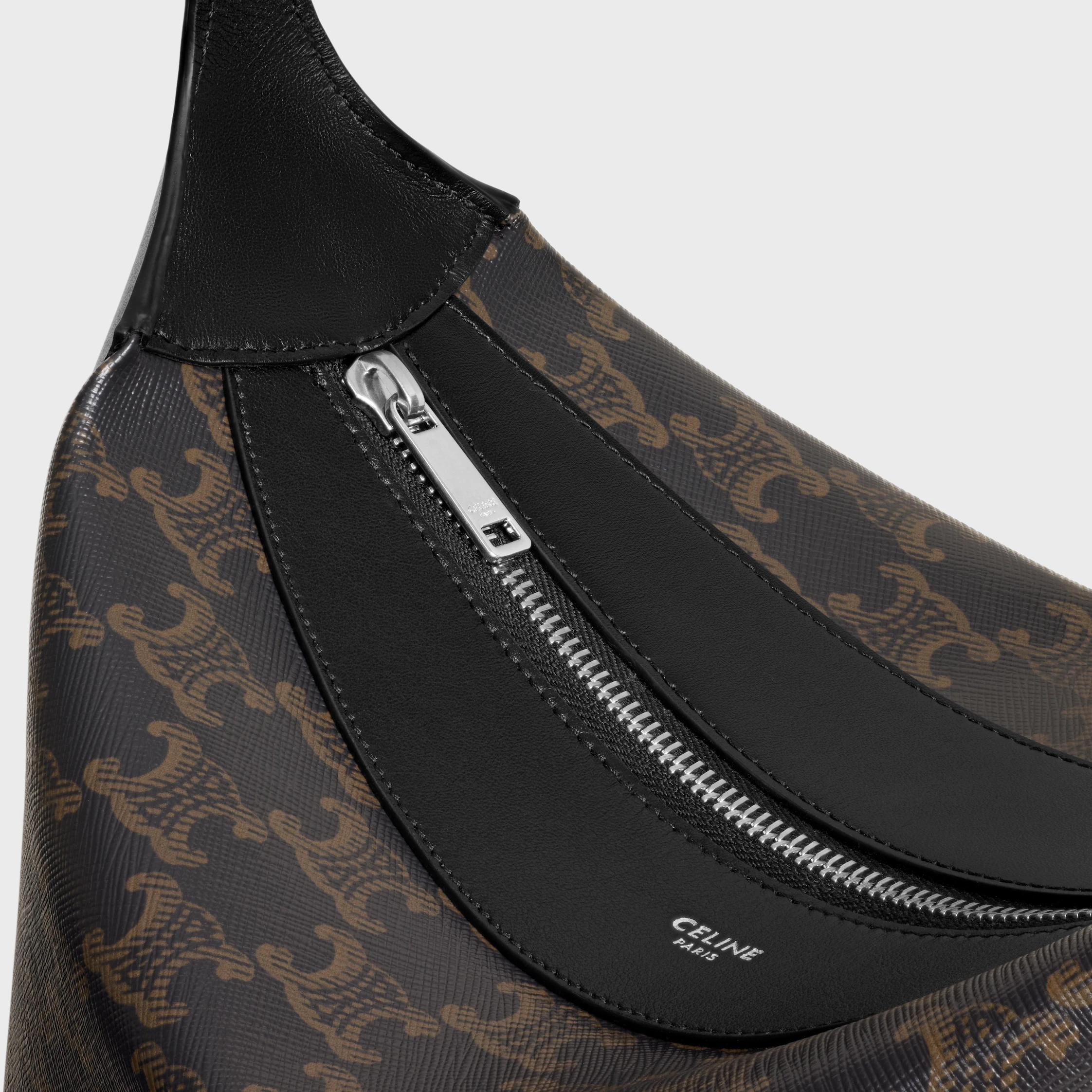 CROSSBODY-BAK HARRY I TRIOMPHE-TEXTIL OCH KALVSKIN