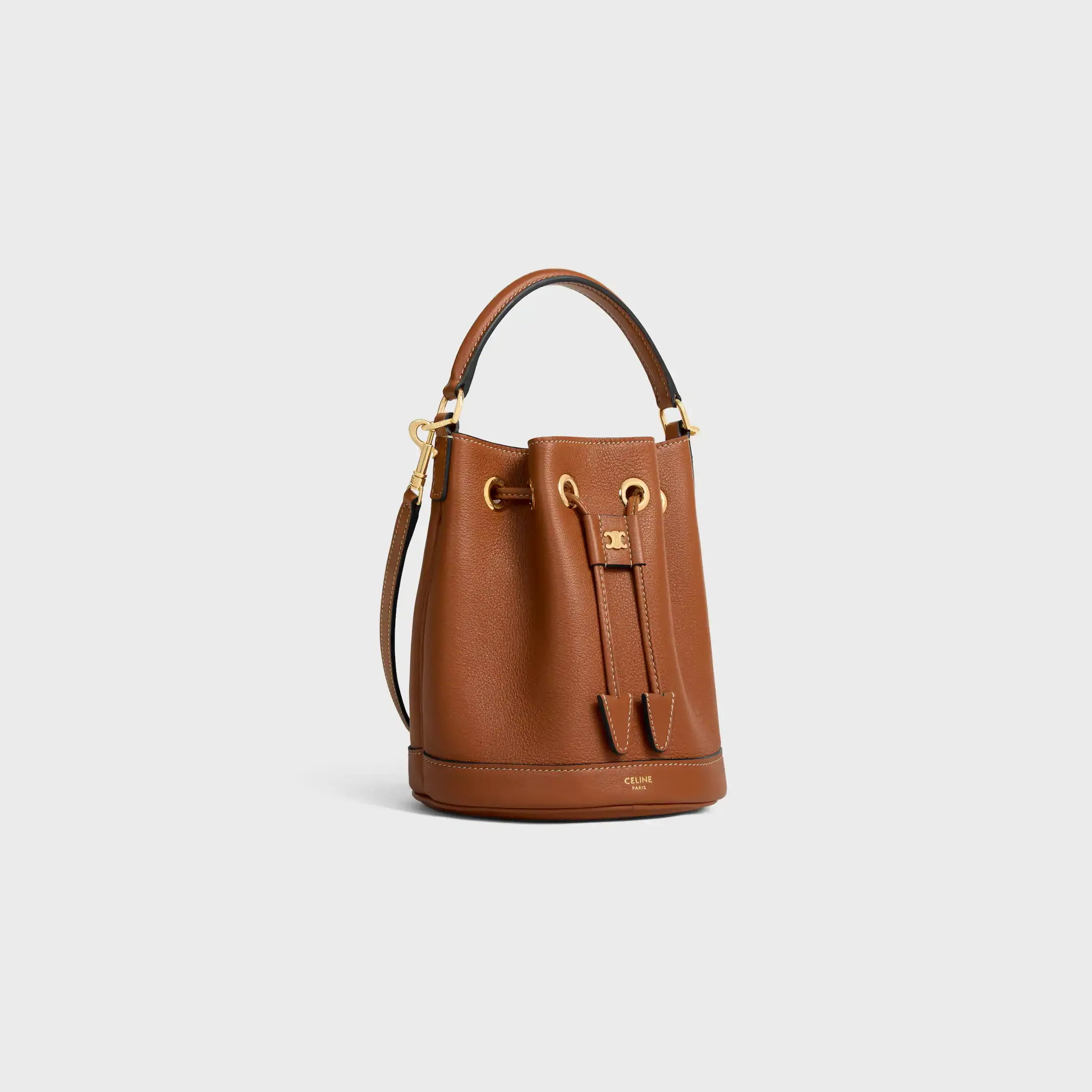 TEEN CLARA BAG I MÖRK GRÄDDAD KALFSLÄDER