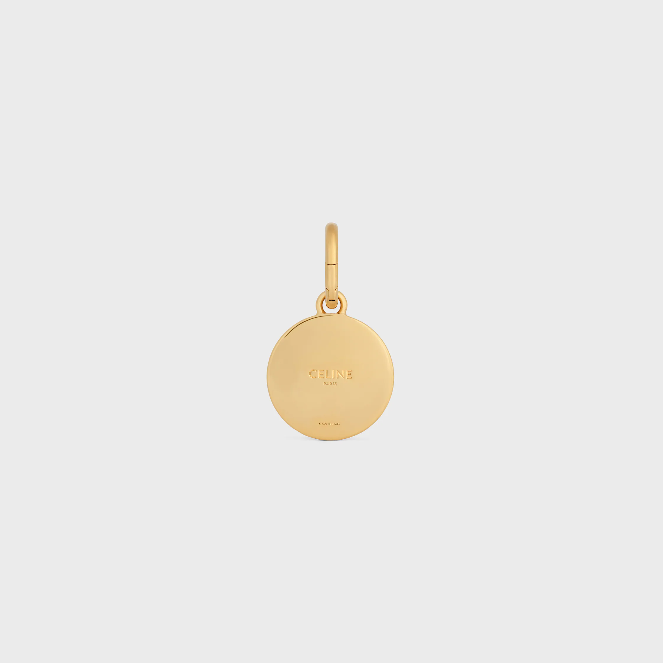 CHARMS SULKY MEDAL I EMALJ OCH BRONS MED GULDYTA