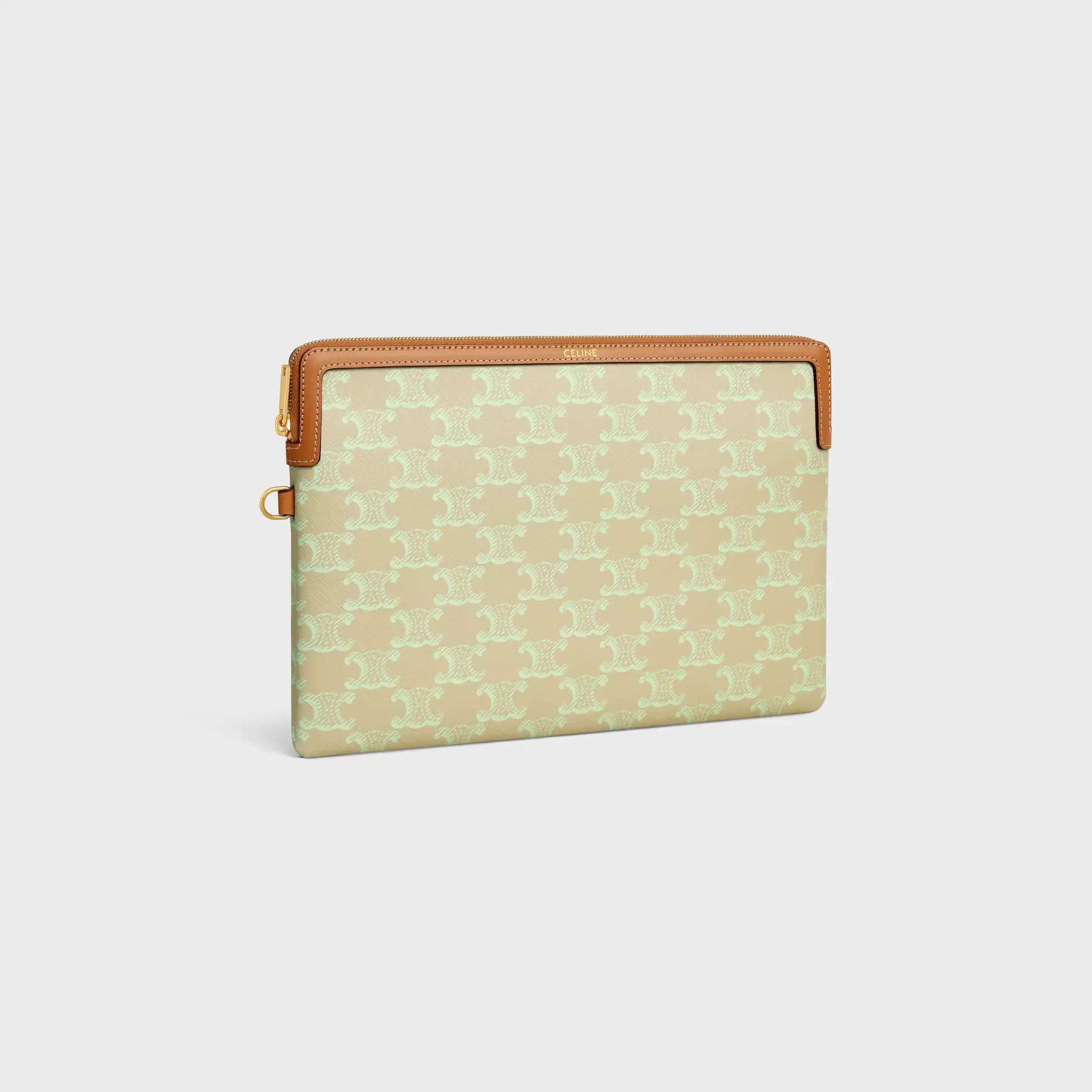 SMALL PÅSE MED STRUMP CUIR TRIOMPHE I TOILE TRIOMPHE OCH VEAU