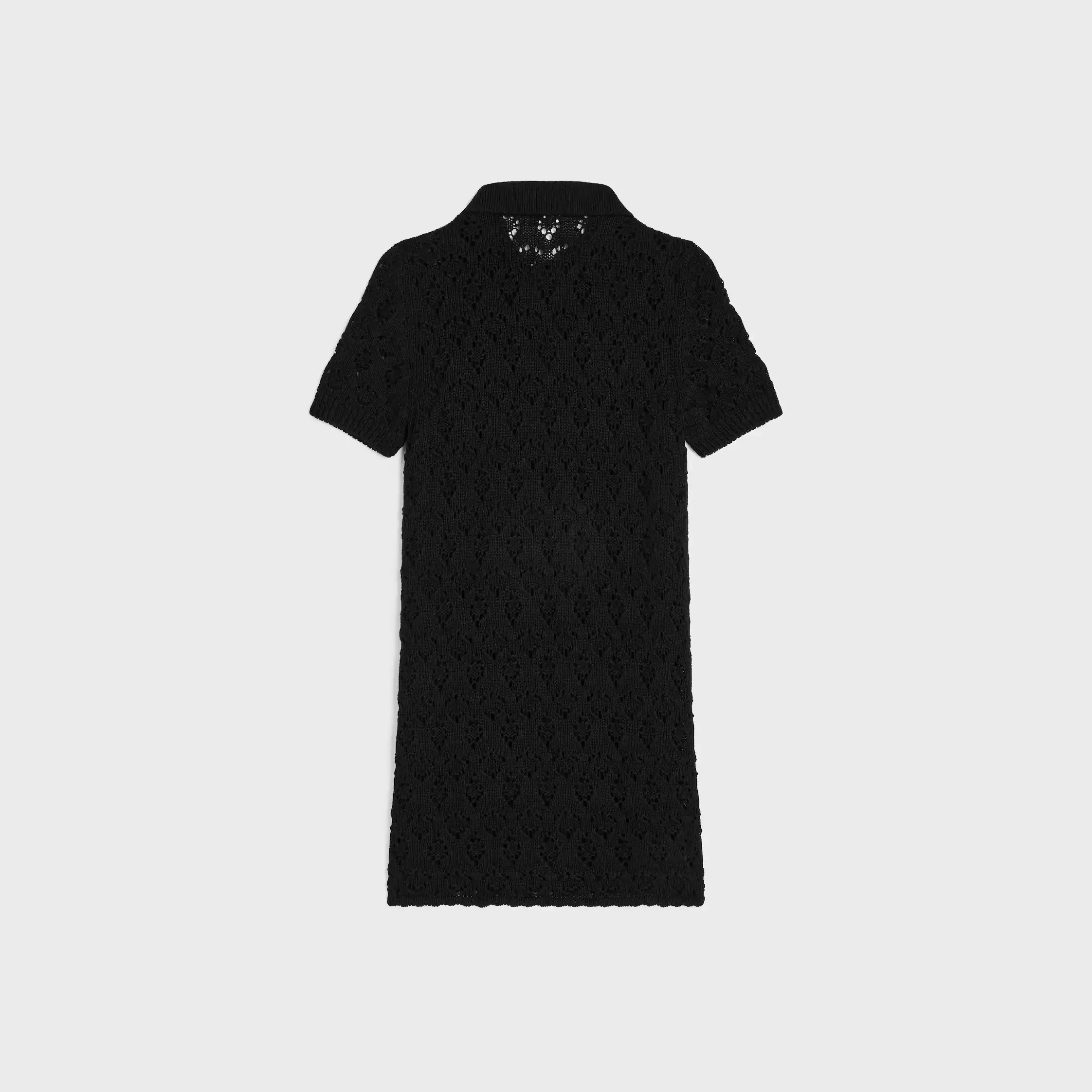 minidress i bomull pointelle