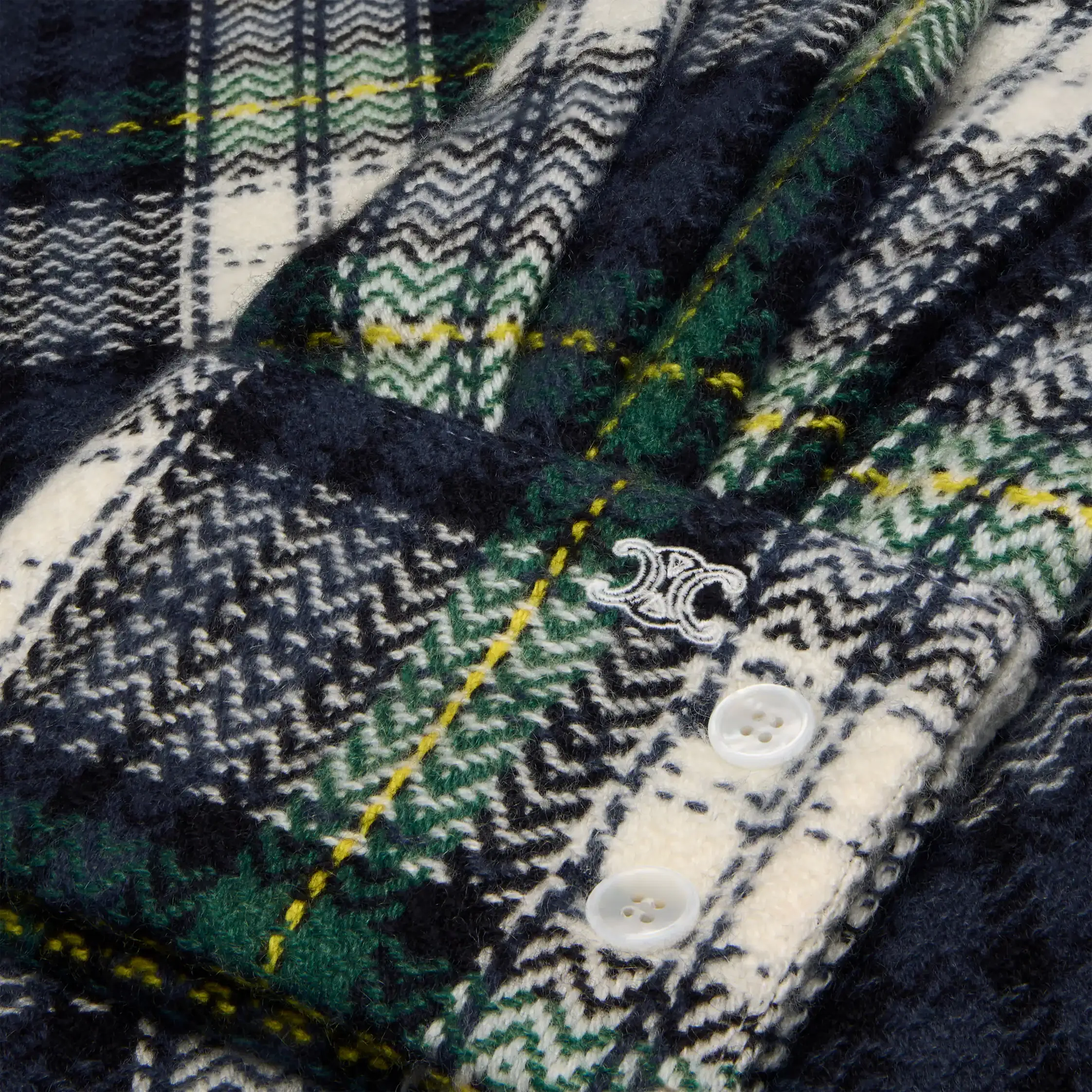 skjorta IN tartan cashmere