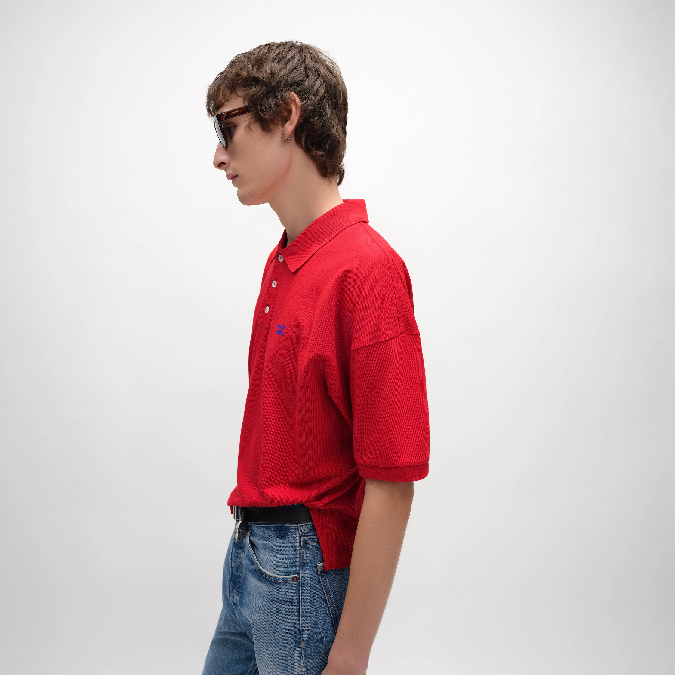 poloshirt i piquekotton