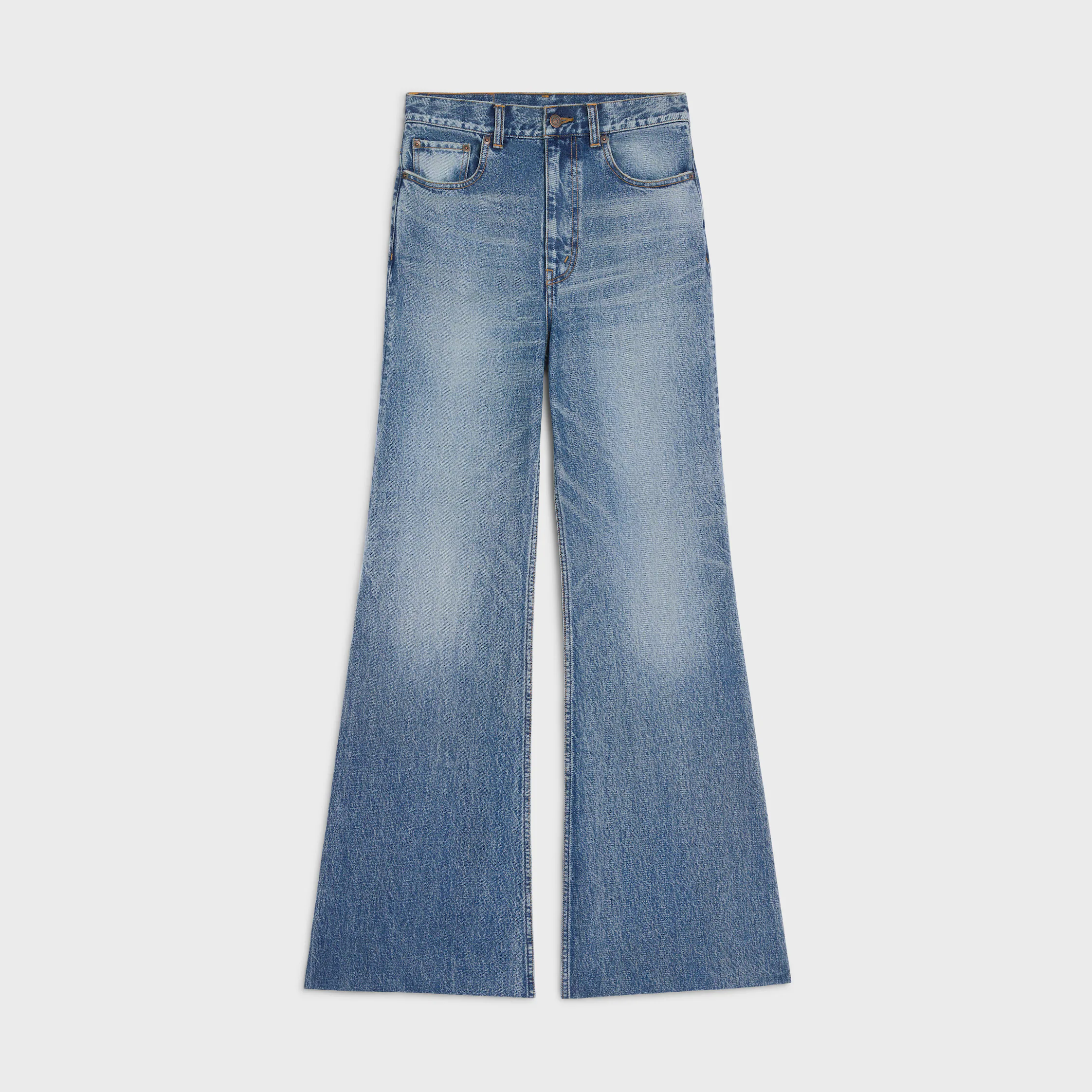 flare jeans 001 i bomullsdjur