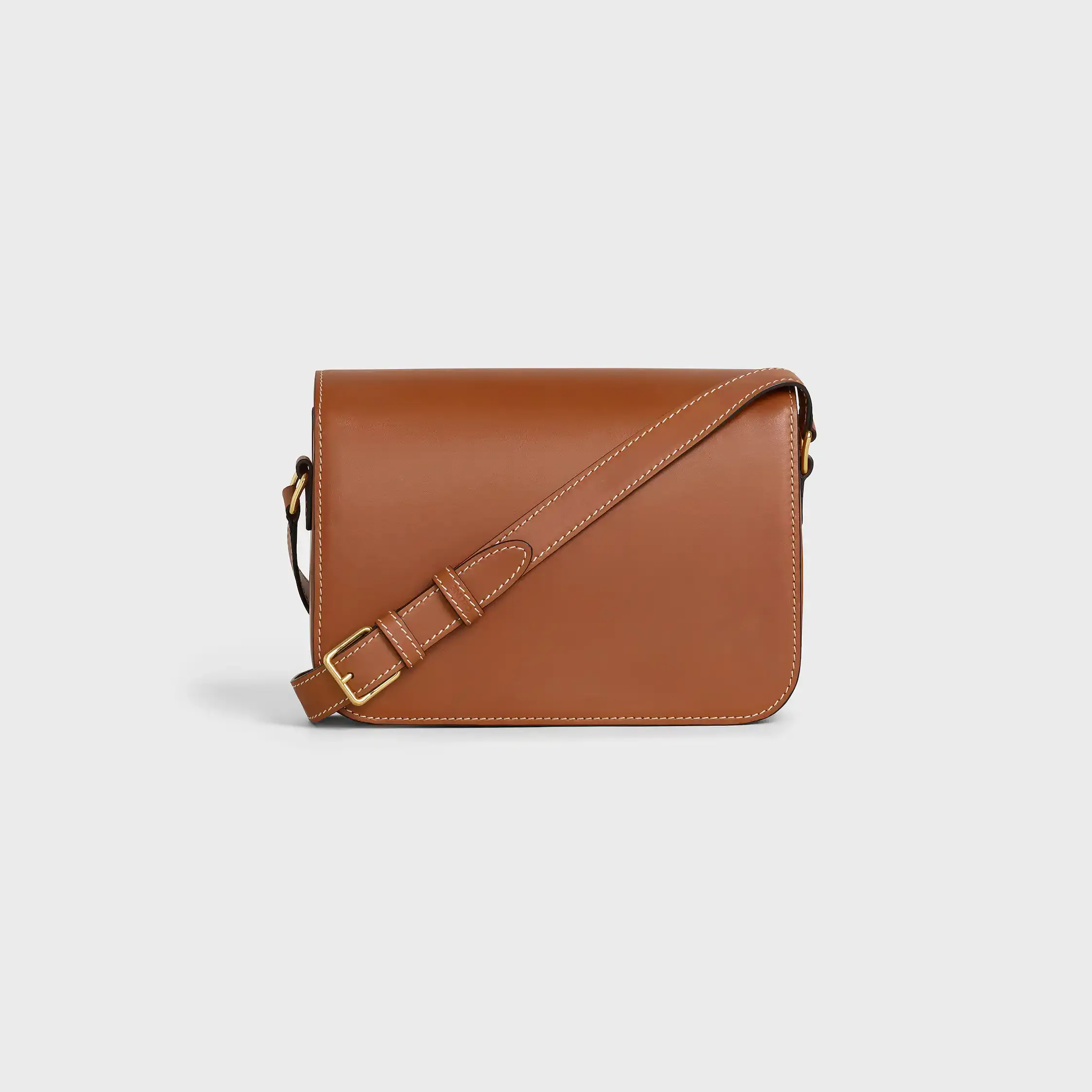CLASSIQUE TRIOMPHE-BAG I NATURLIG KALVSKIN