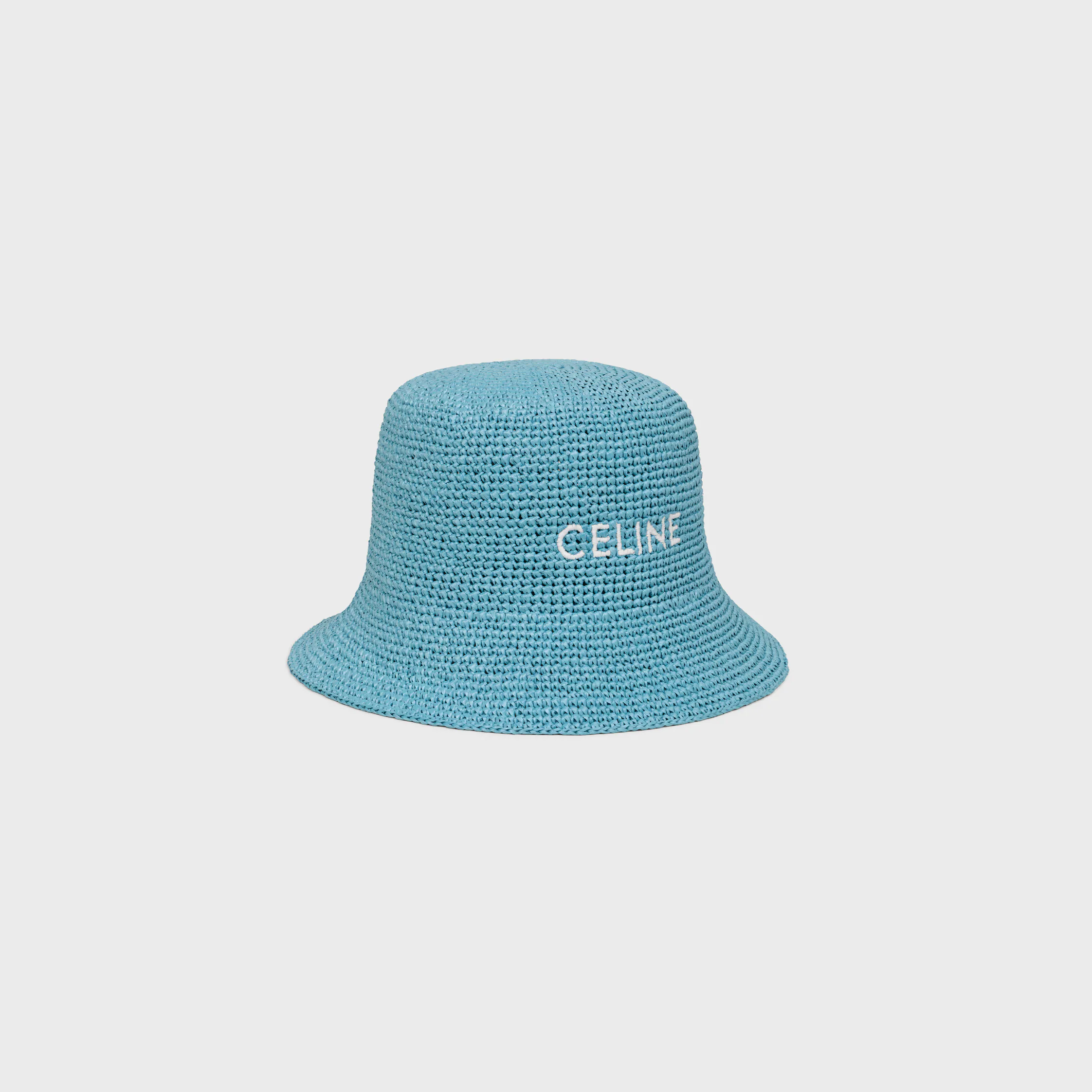 buckethatt i raffia