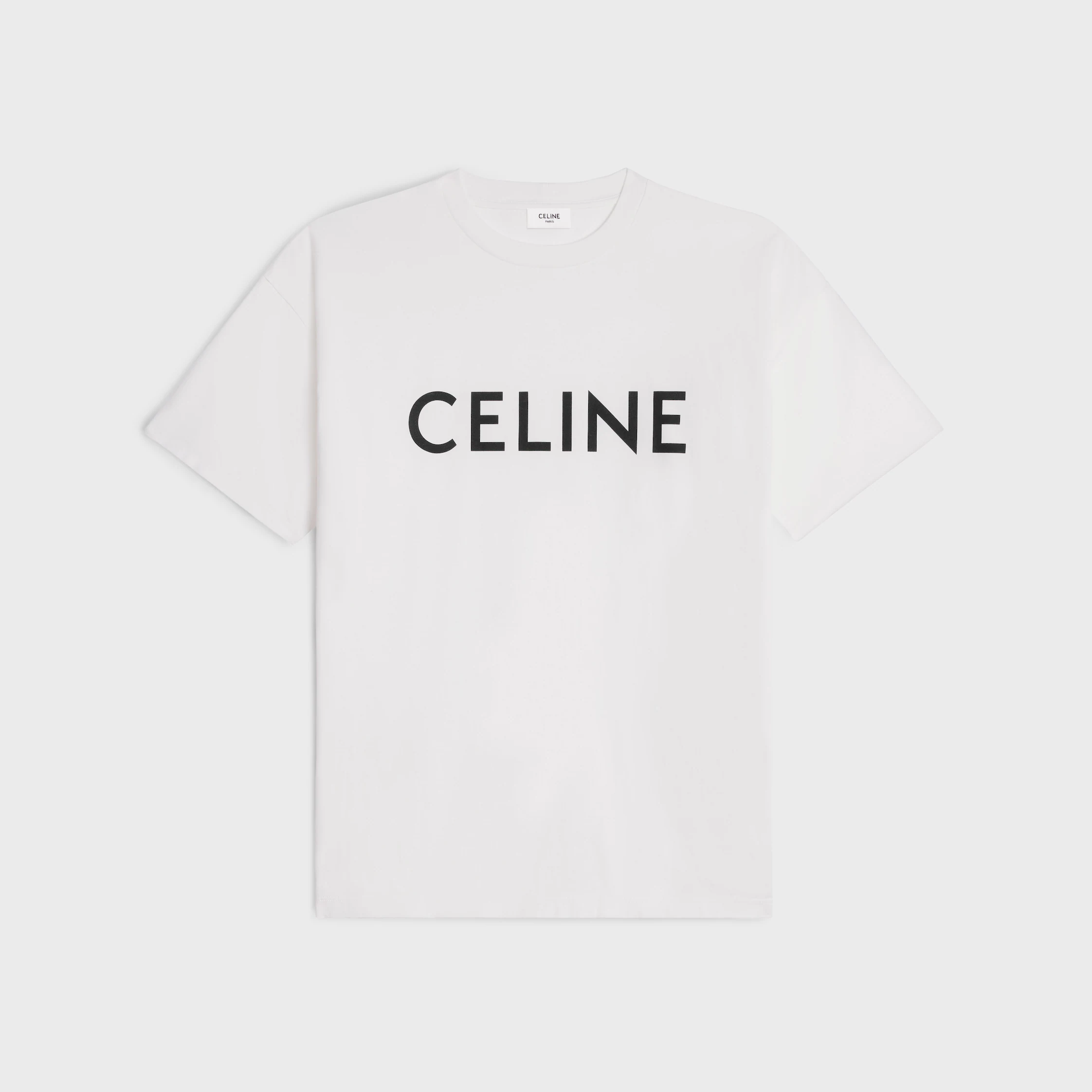 CELINE LÖS T-SHIRT I BOMULLS JERSEY