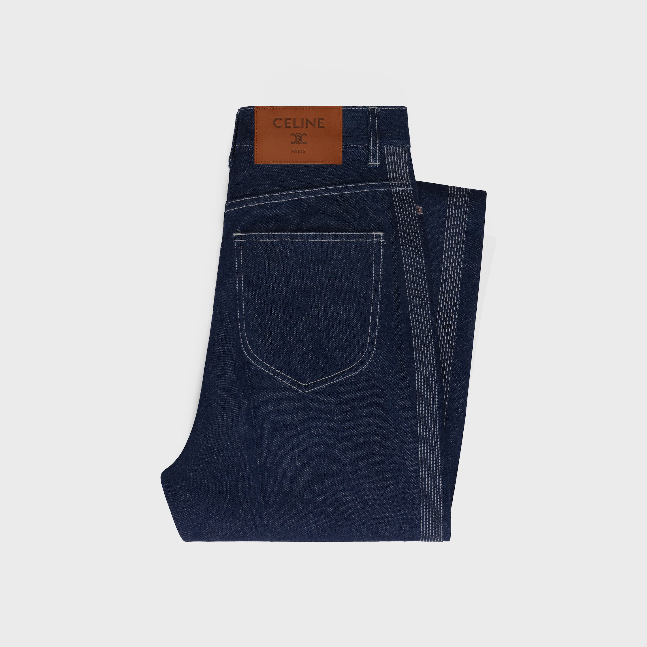 FLARE JEANS 003 I LÄTT INDIGO DENIM