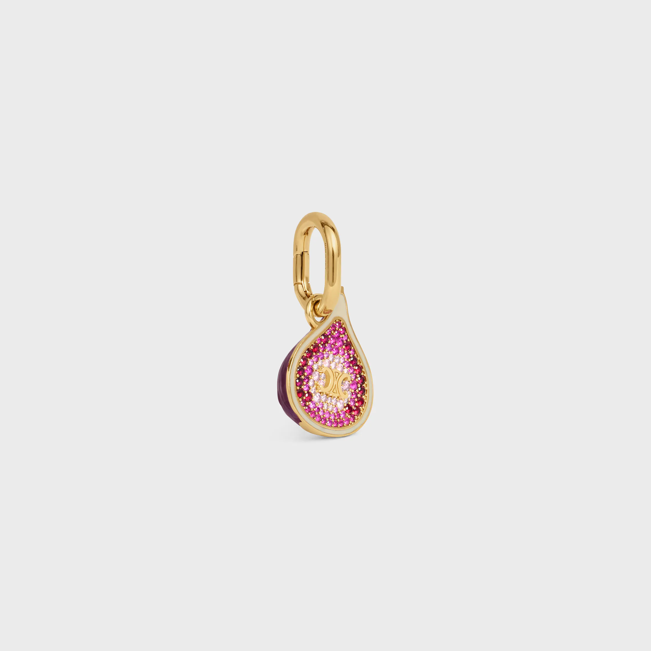 SMYCKA I BRONS MED GULDYTA, EMALJ OCH STRASS