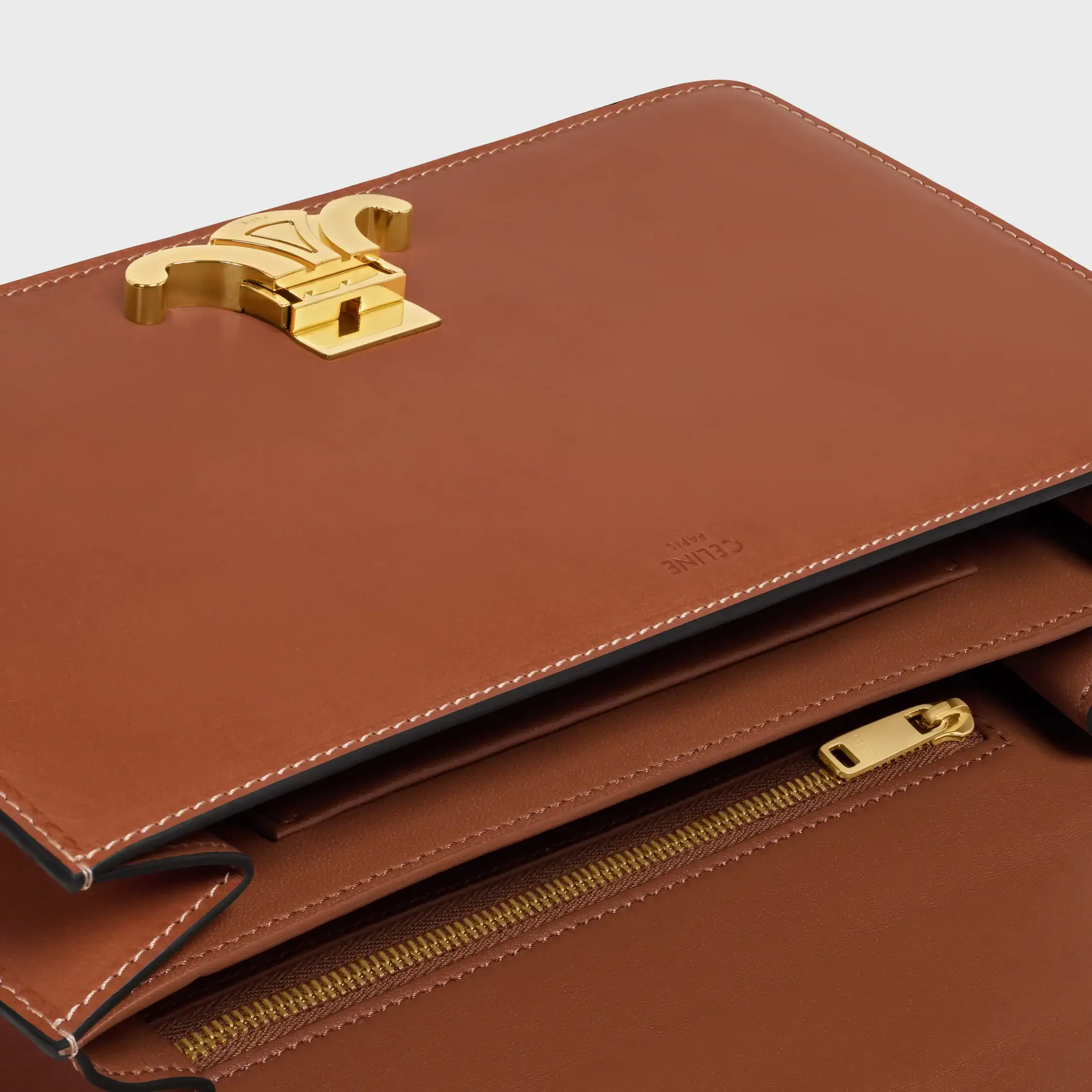 MEDELSTOR TRIOMPHE FOLIO I NATURLIG KALFSLÄDER