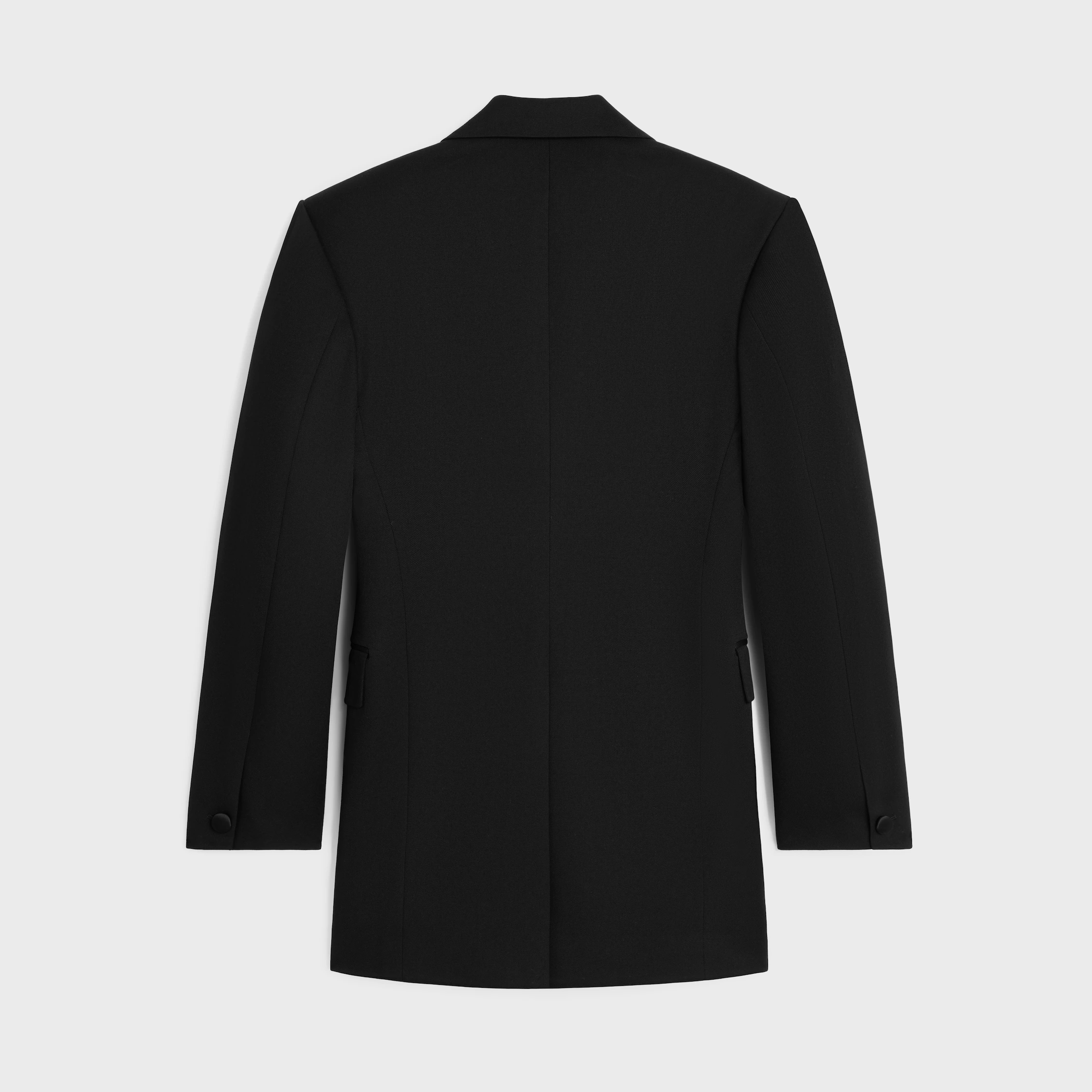 COLONNE TUX JACKA I ull och mohair gabardine