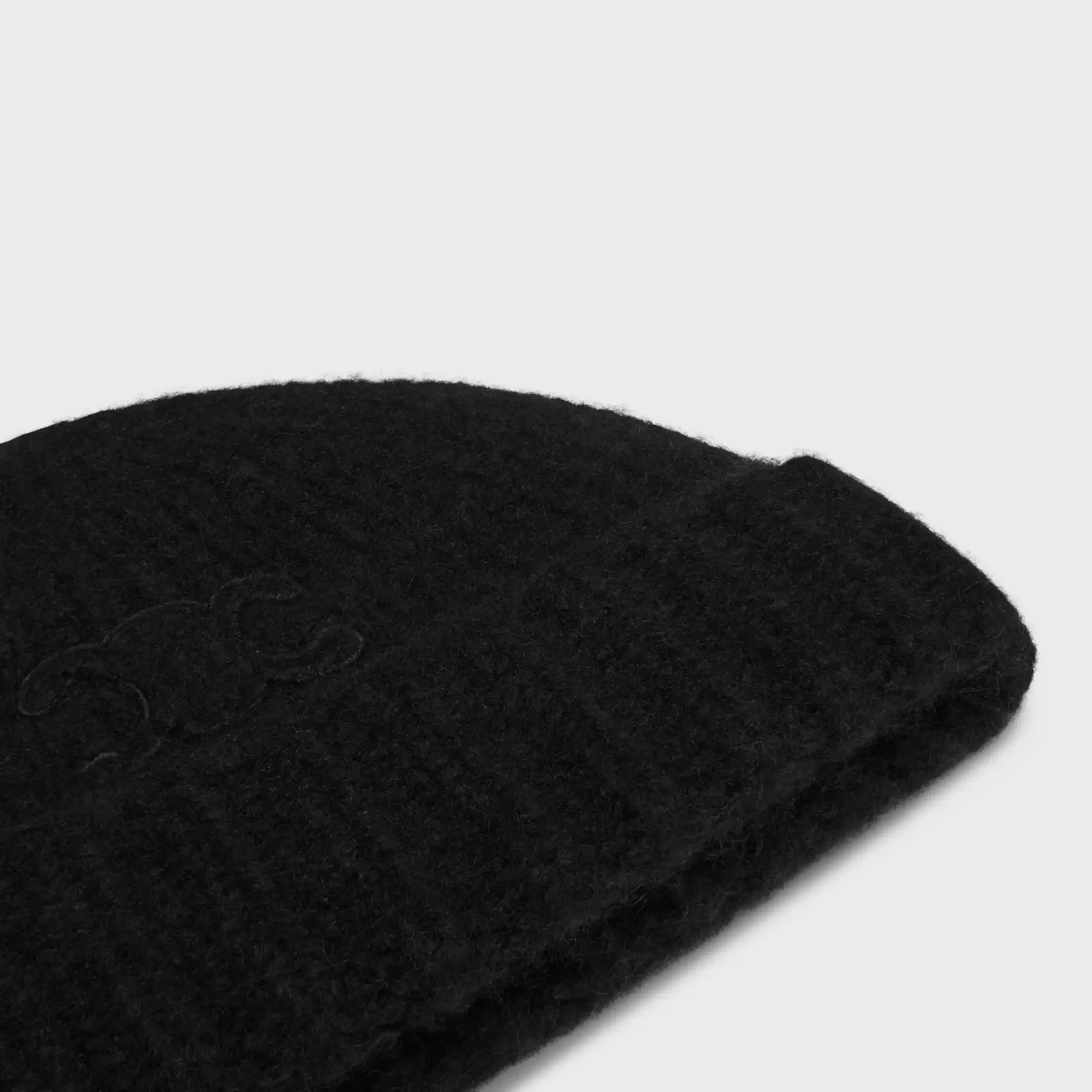triomphe-hatt i cashmere och siden