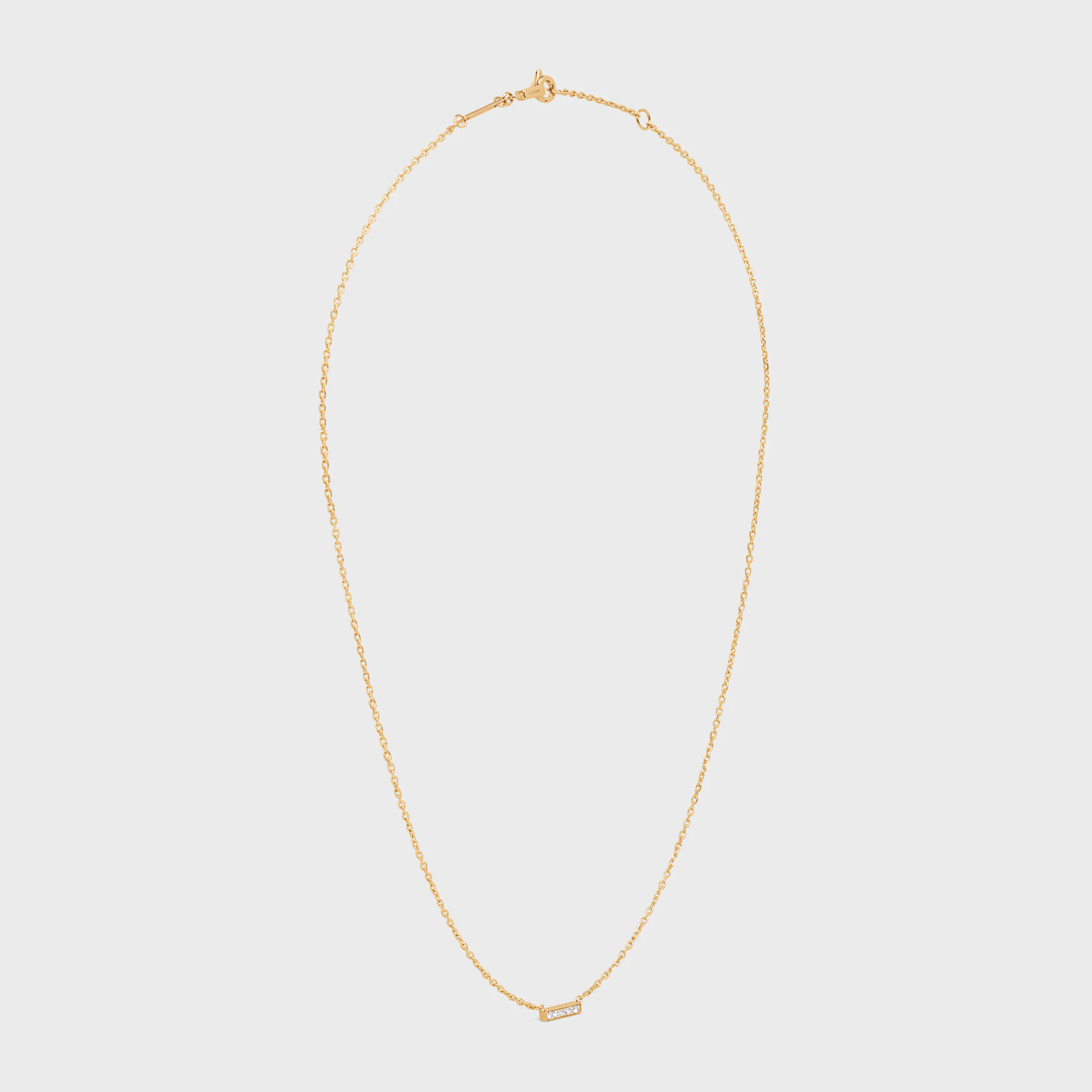 Celine Line-halsband i guld och diamanter