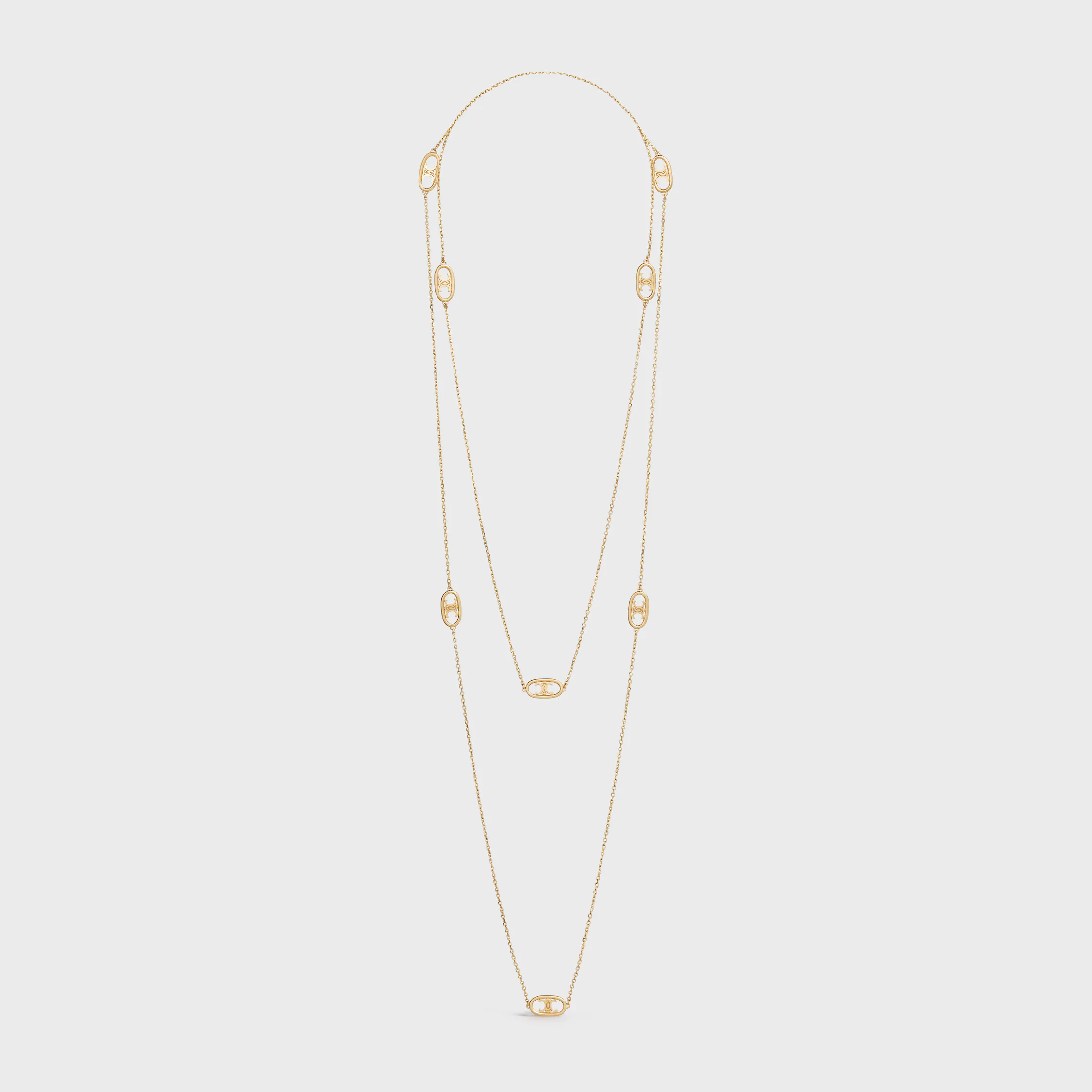 Maillon Triomphe-halsband i guld
