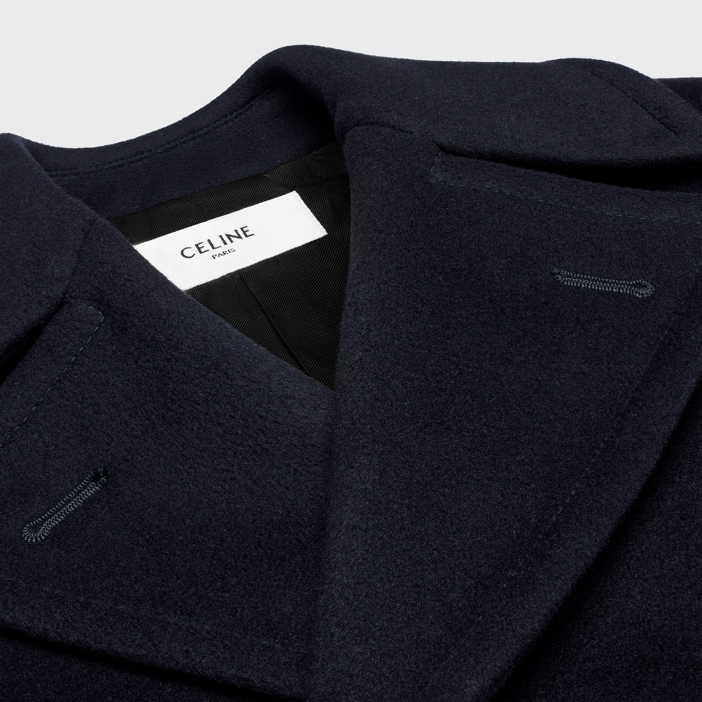 peacoat i kammusklätter
