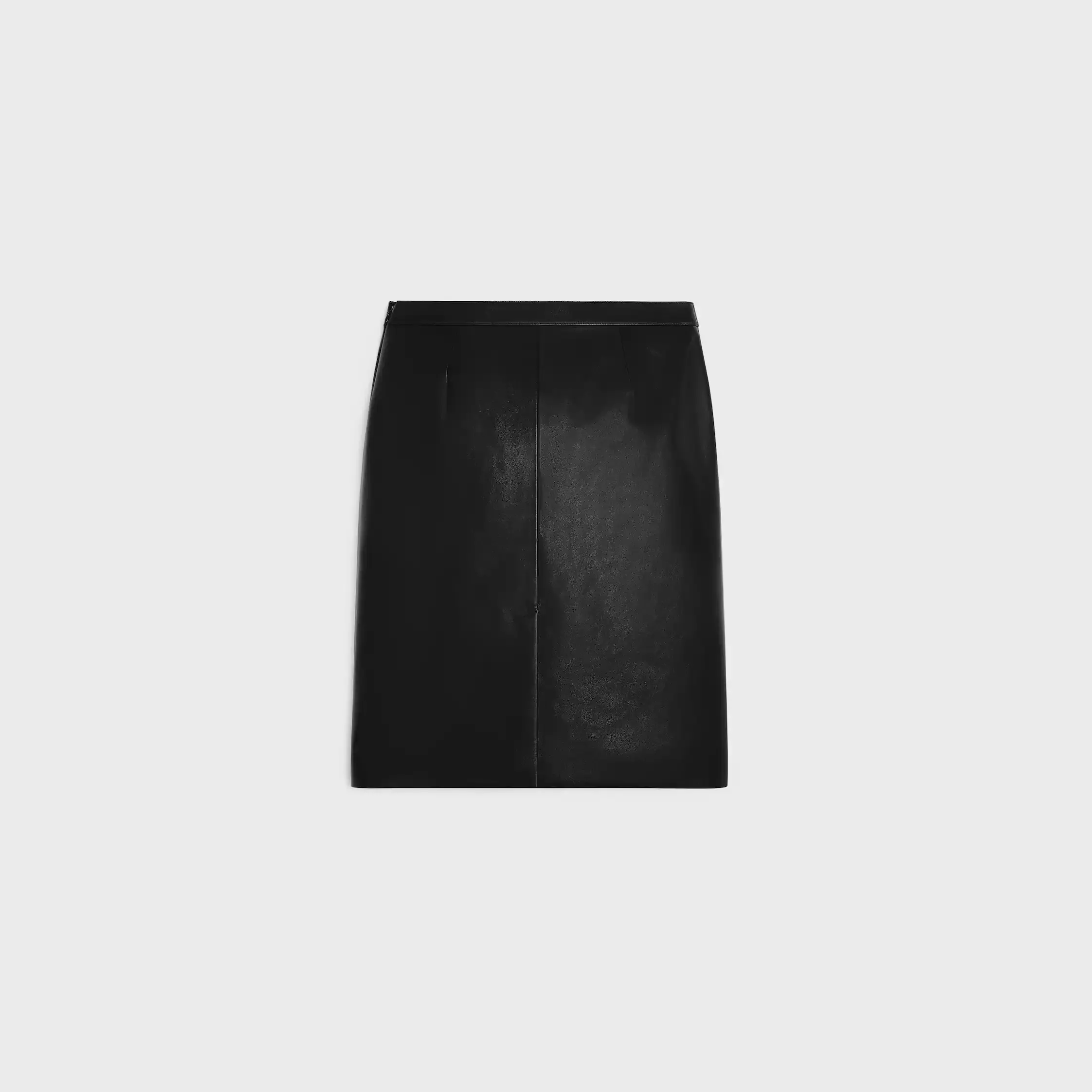 penselkjol i mjuk lambskin