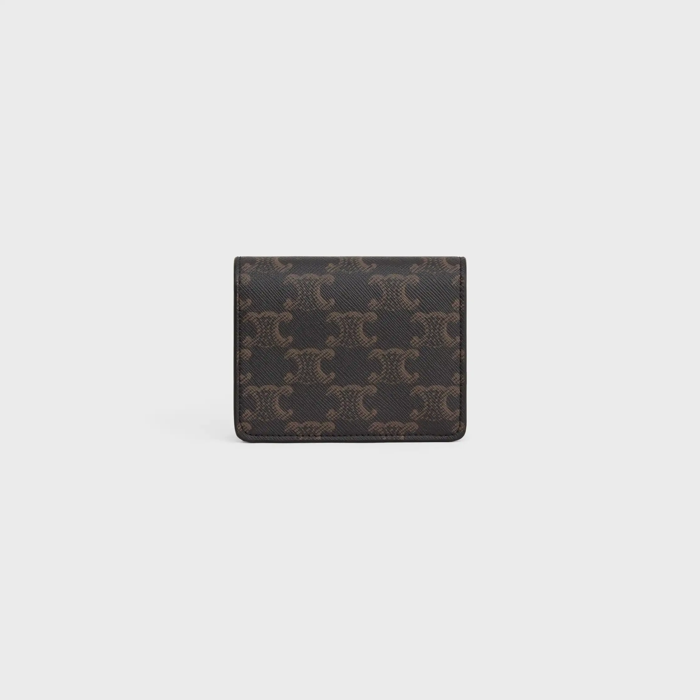 AFFÄRSKORTSHÅLLARE TRIOMPHE I TRIOMPHE-TEXTIL OCH LAMBSKIN