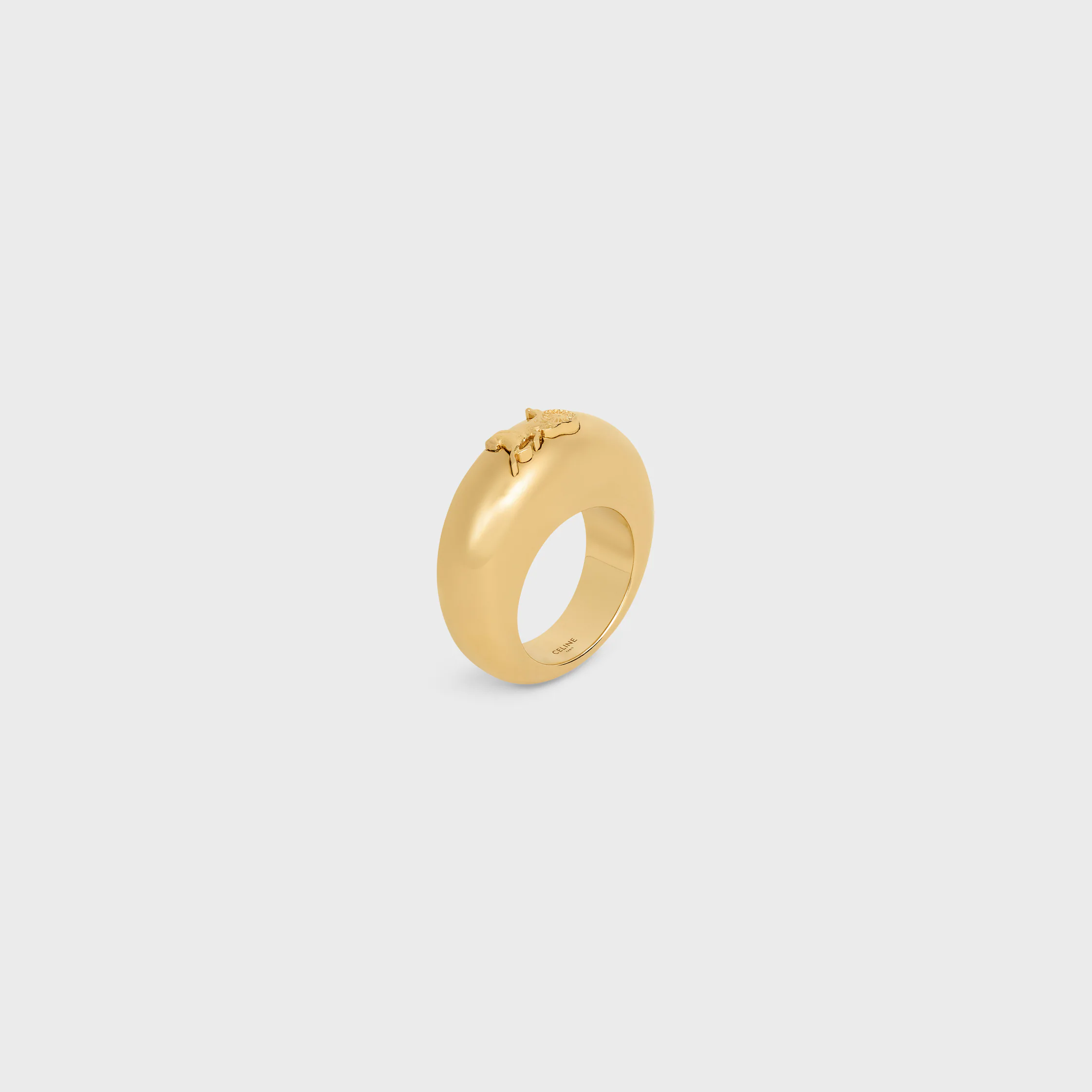 Celine Sulky-ring i blankt brons med gyllene beläggning