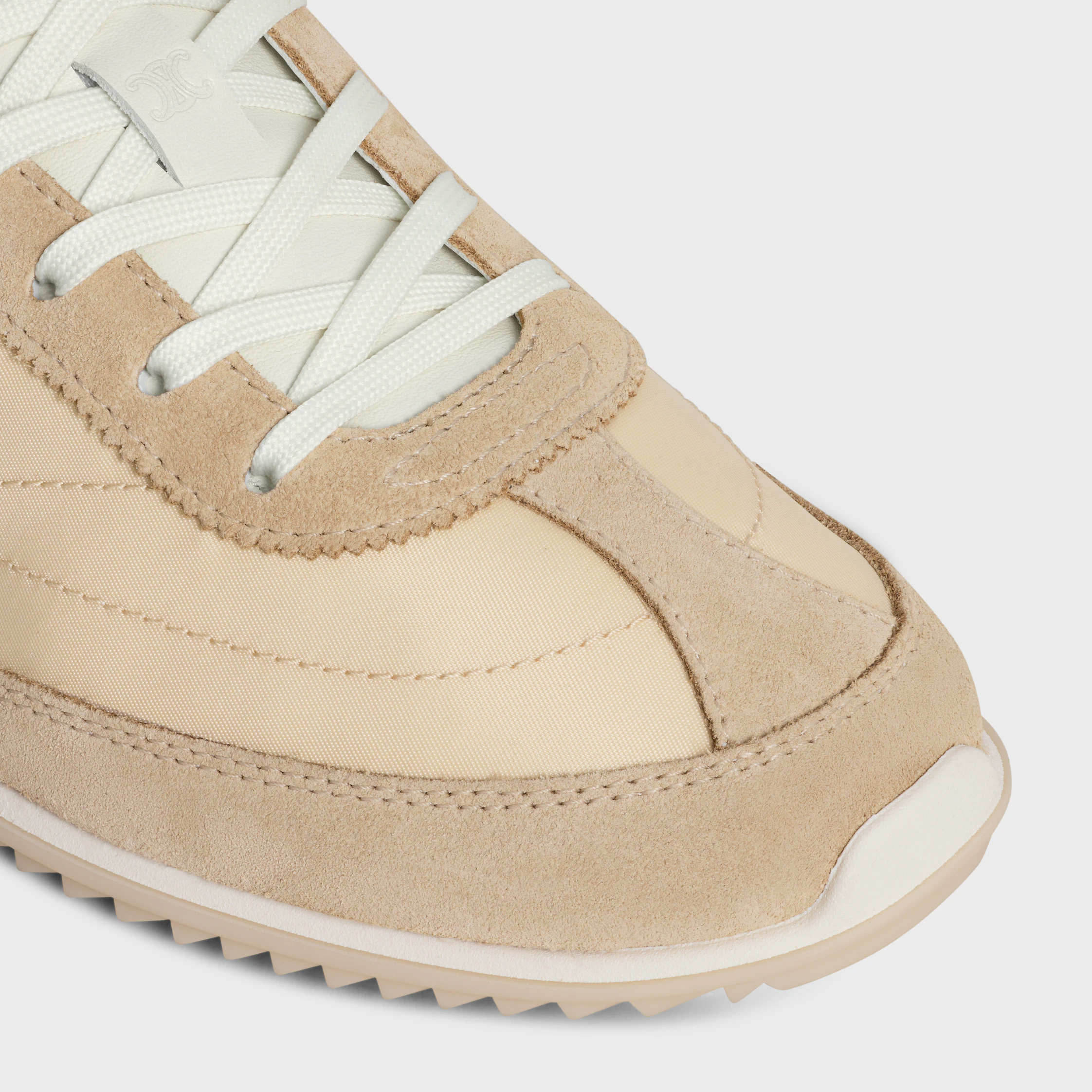 RACER-SNEAKER I NYLON, SUEDE KALFSSKIN OCH KALFSSKIN