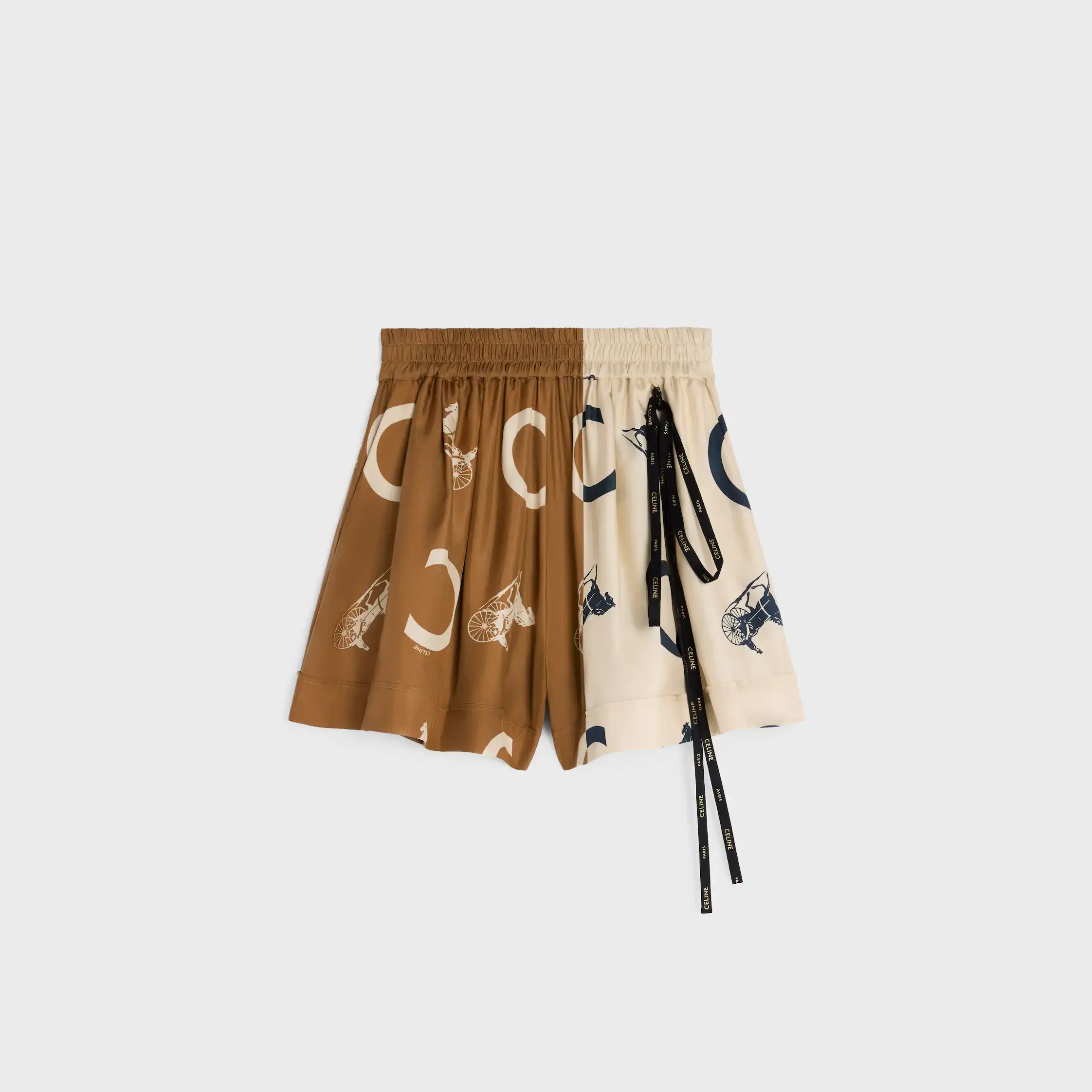 byxlor IN siden twill