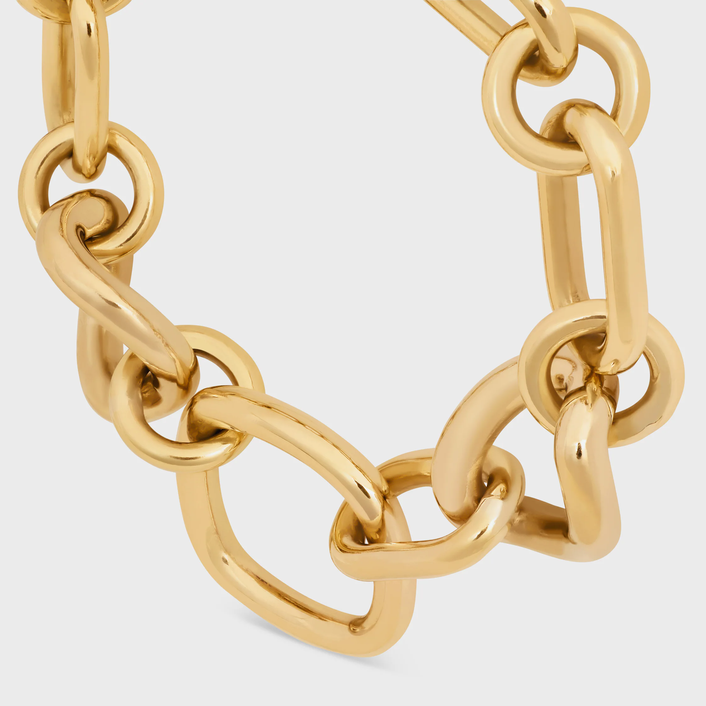 CHARMS MODERN TUNNAD GOURMETTE I BRONS MED GULDSLAG