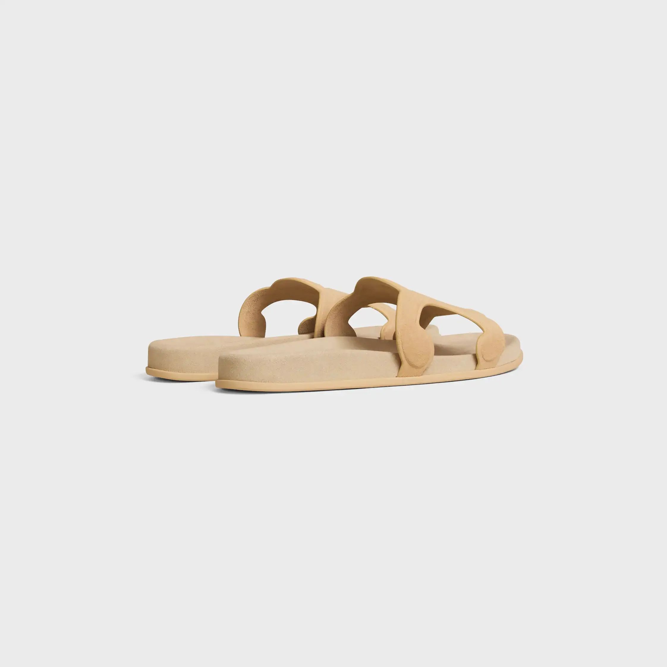 TRIOMPHE SLIDE I SUEDE KALVSKIN