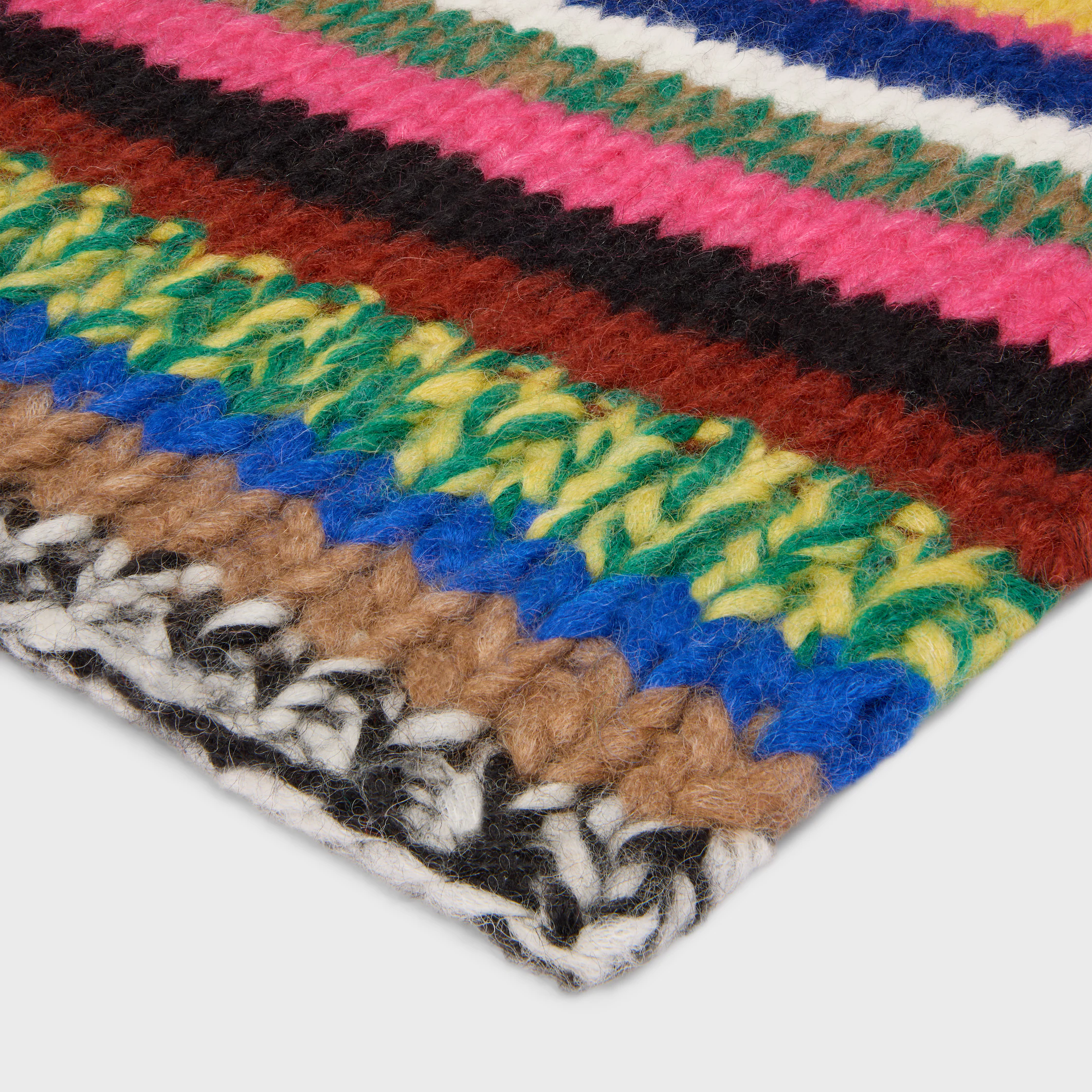 skärp IN MOULINE ALPACA OCH ULL