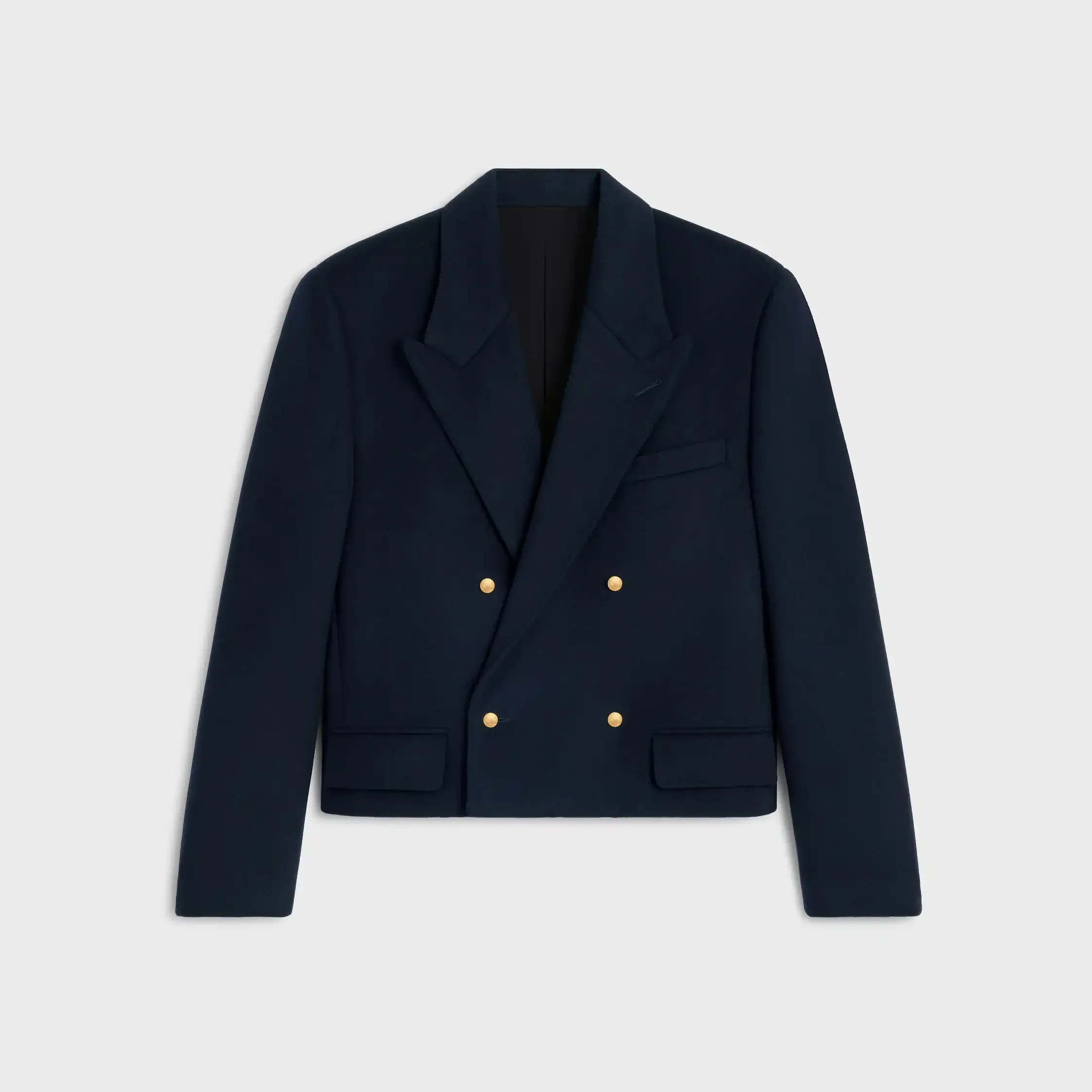 blazer i kasjmirtyg