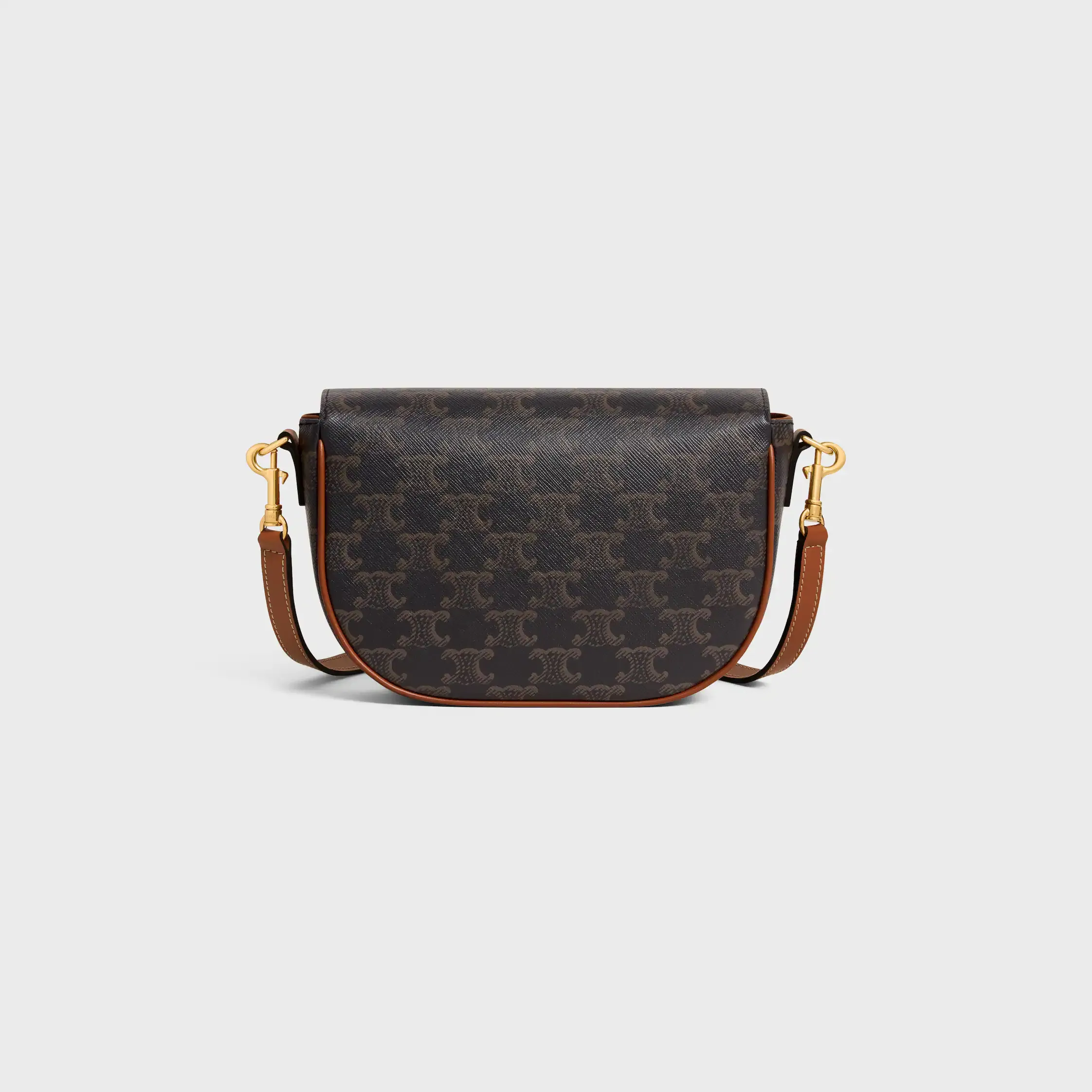 FOLCO SKULDBAG I TRIOMPHE-TEXTIL OCH KALVSKIN