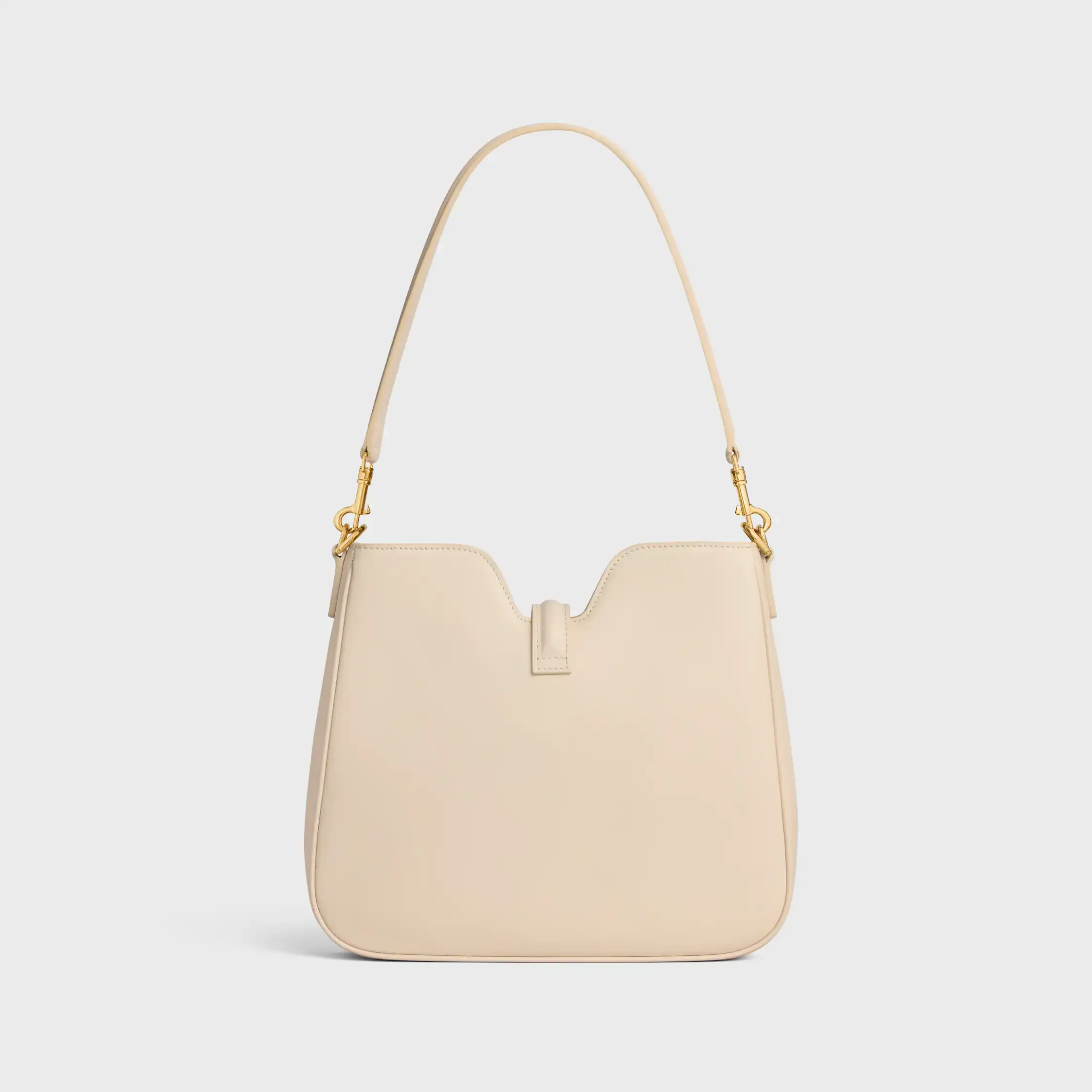 SMALL CAMILLE 16 MÖSSIG TASKA I SLICK KALVSKIN